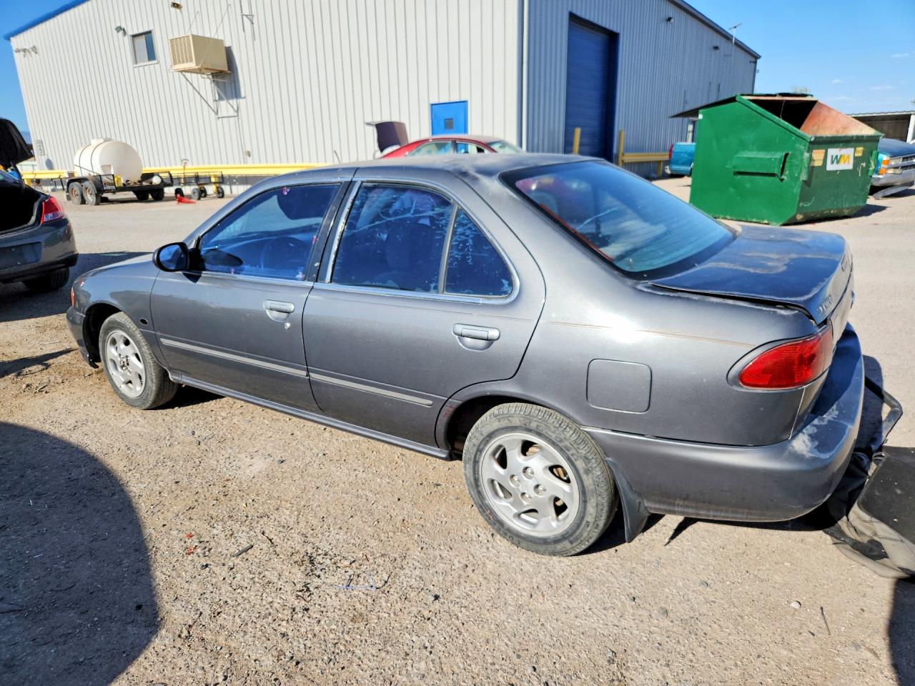 1999 Nissan Sentra Xe Gray vin: 1N4AB41D4XC713697
