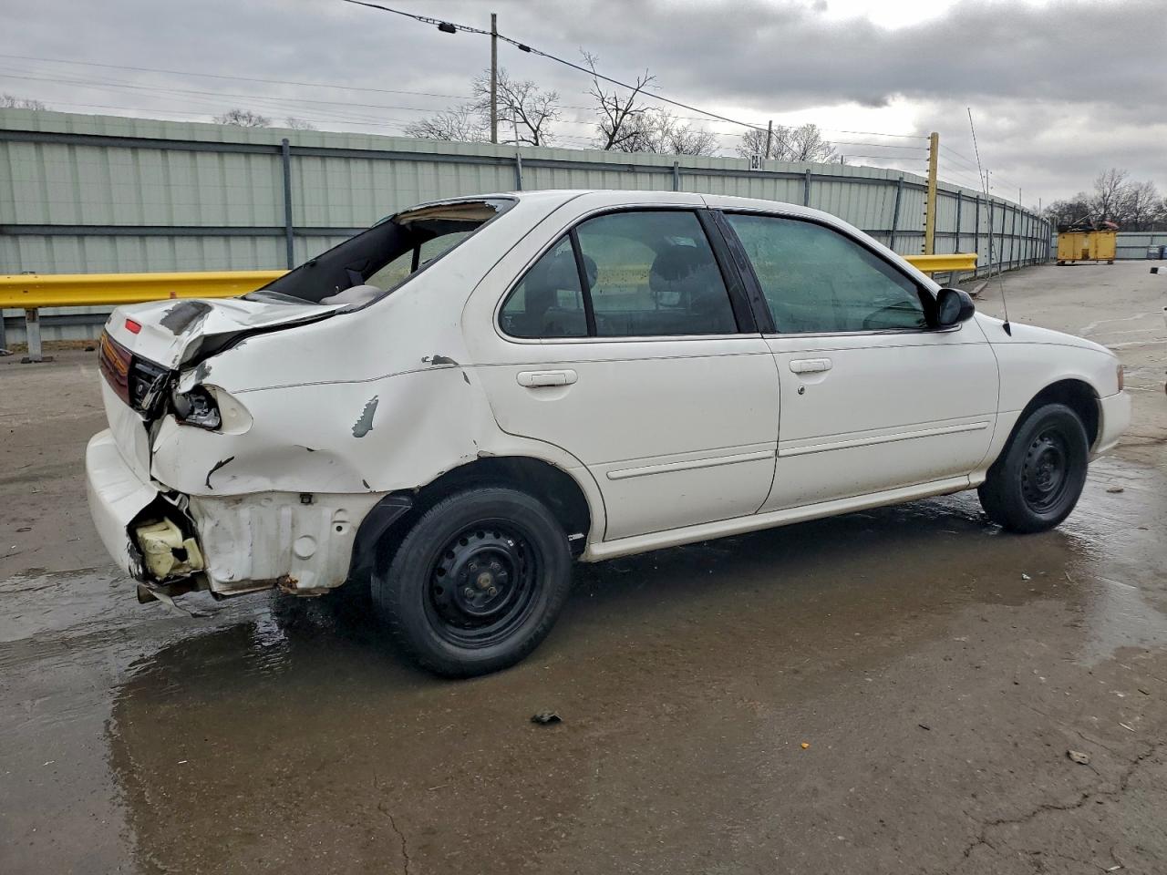 1995 Nissan Sentra Base White vin: 1N4AB41D5SC721994