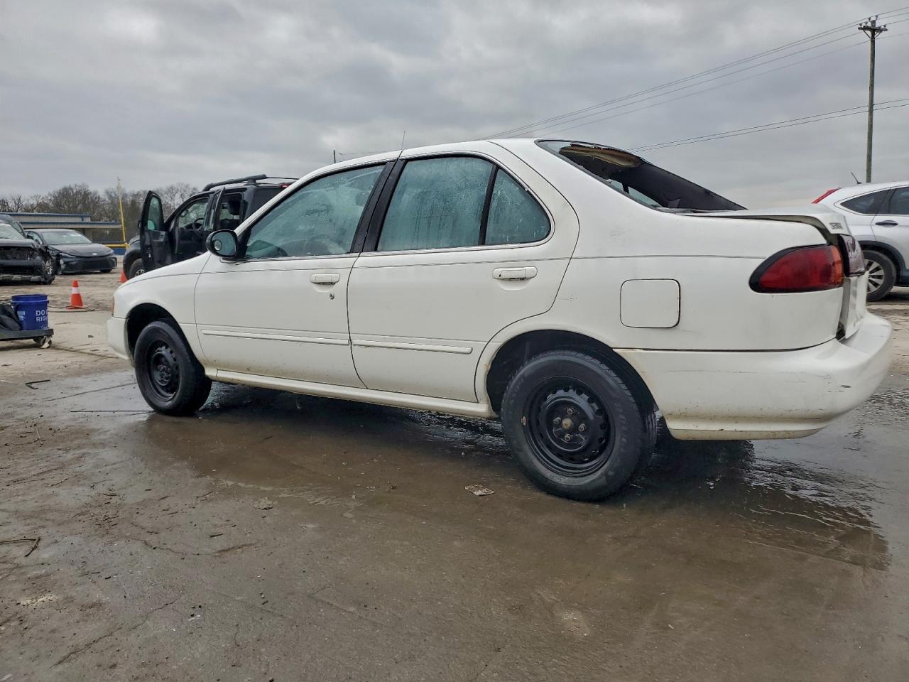 1995 Nissan Sentra Base White vin: 1N4AB41D5SC721994