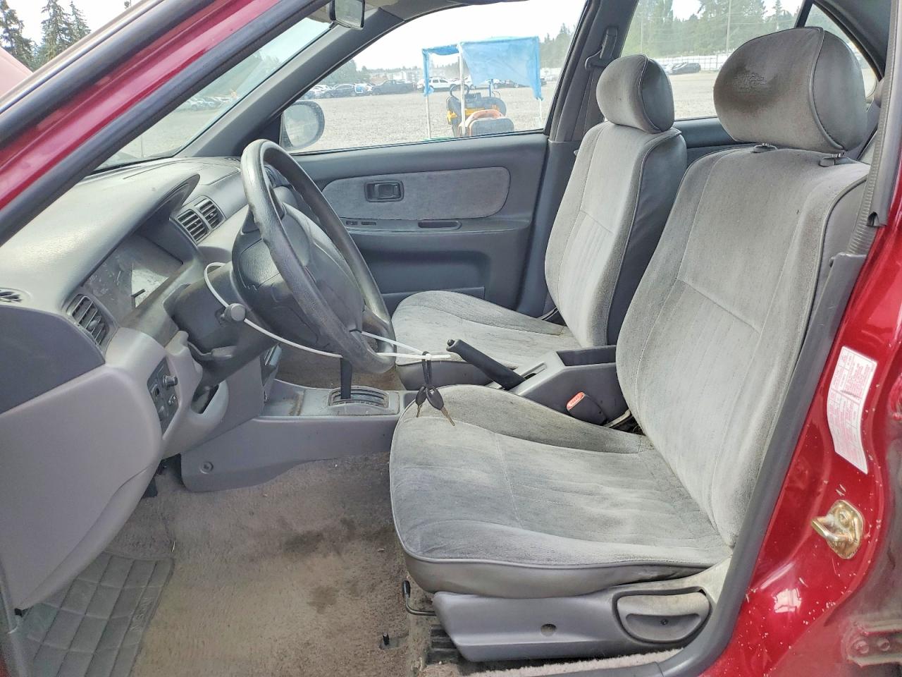 1995 Nissan Sentra Base Burgundy vin: 1N4AB41D5SC754722