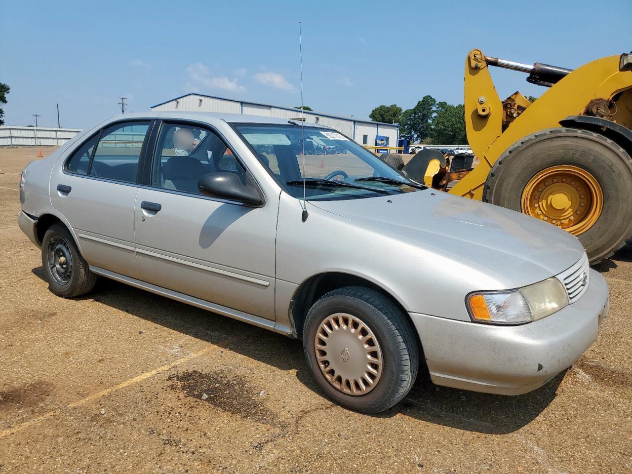 1995 Nissan Sentra Base Silver vin: 1N4AB41D5SC761945