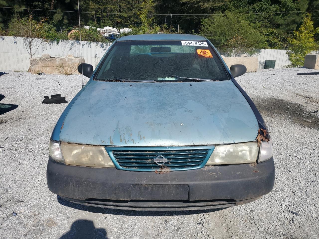 1996 Nissan Sentra E Blue vin: 1N4AB41D5TC711399