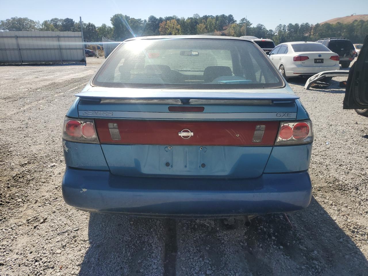 1996 Nissan Sentra E Blue vin: 1N4AB41D5TC711399
