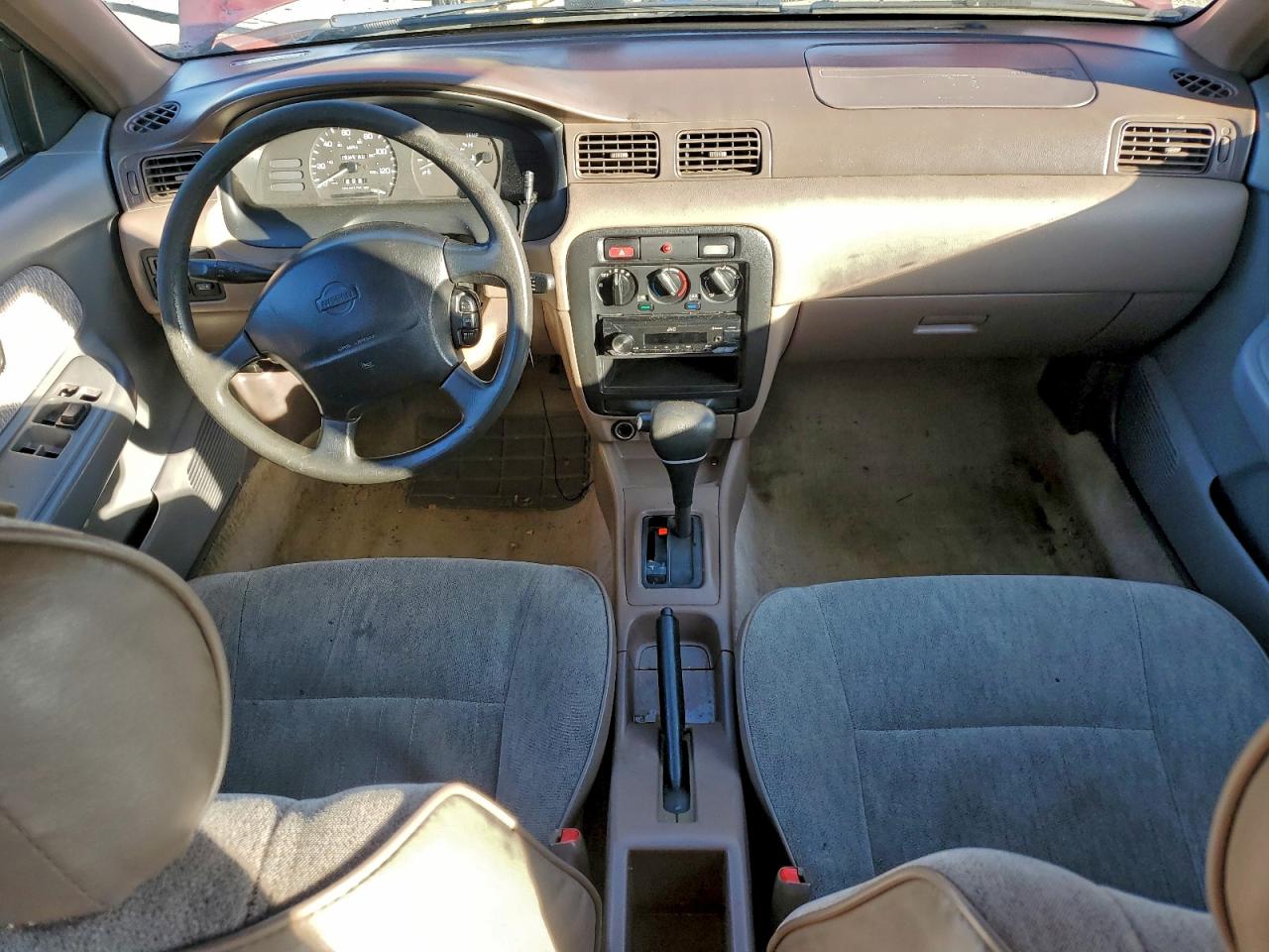 1997 Nissan Sentra Base Burgundy vin: 1N4AB41D5VC727587