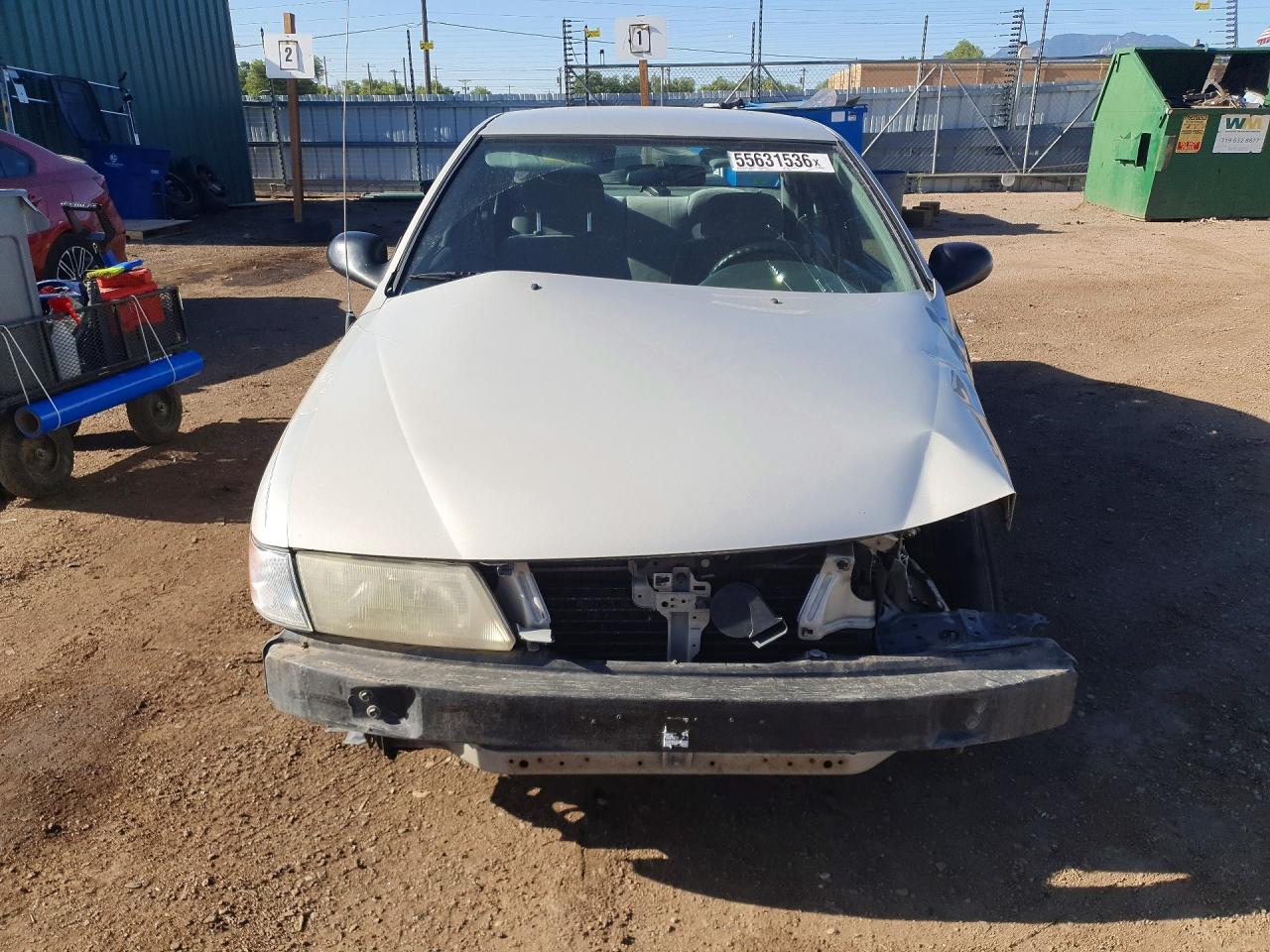 1997 Nissan Sentra Base Silver vin: 1N4AB41D5VC741361