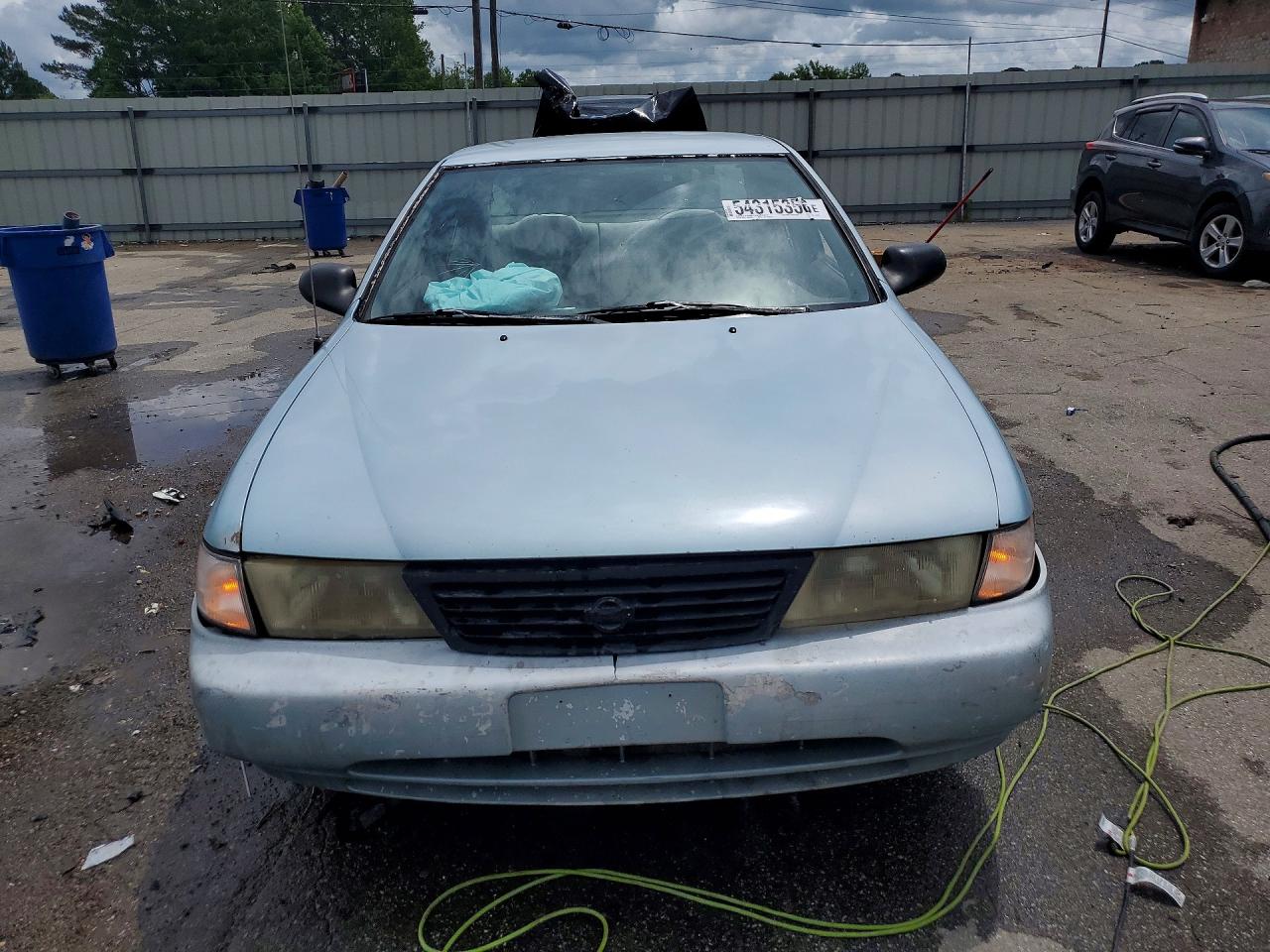 1997 Nissan Sentra Base Blue vin: 1N4AB41D5VC749489