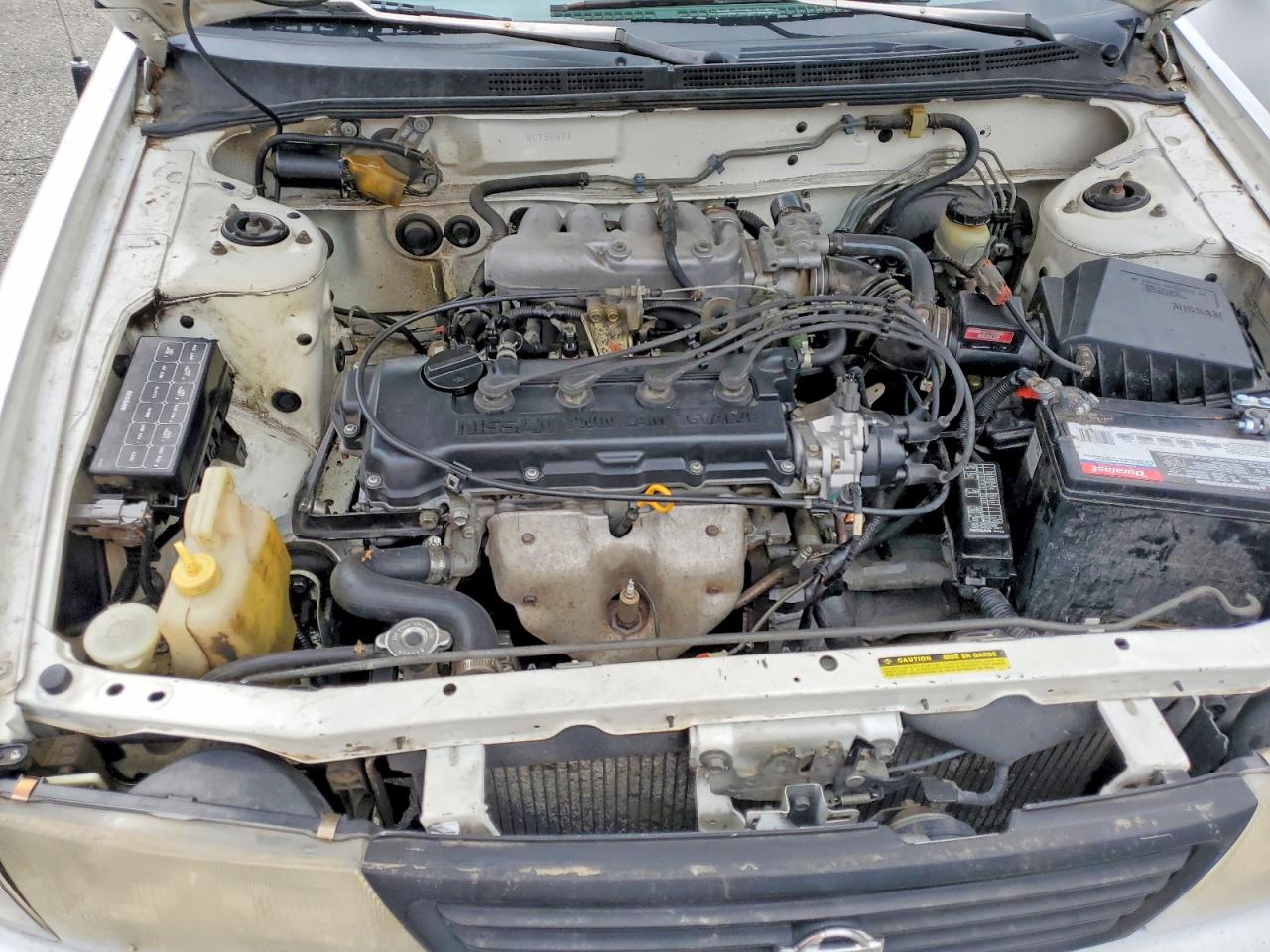 1995 Niss Sentra White vin: 1N4AB41D6SC750971