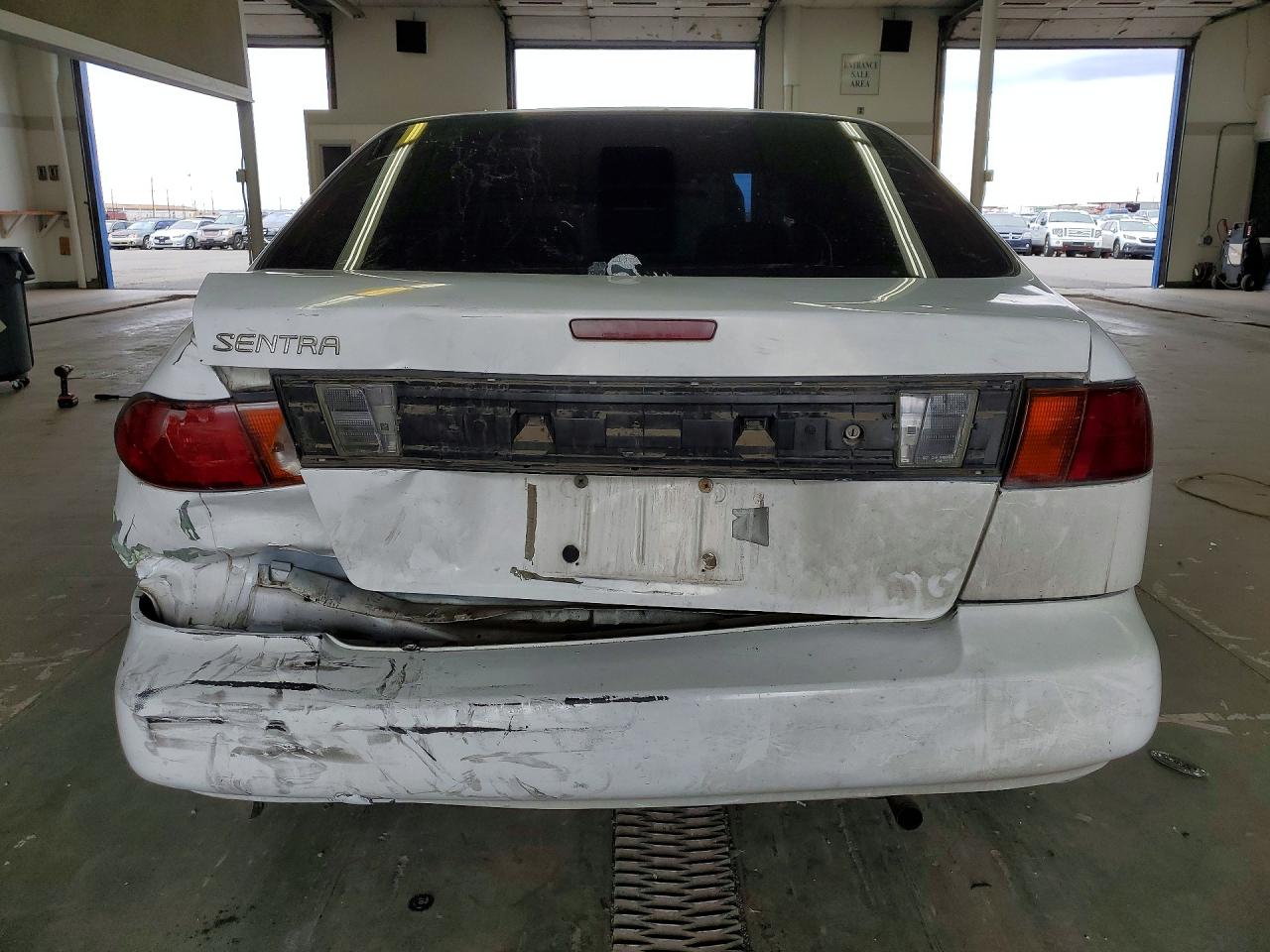 1995 Niss Sentra White vin: 1N4AB41D6SC750971