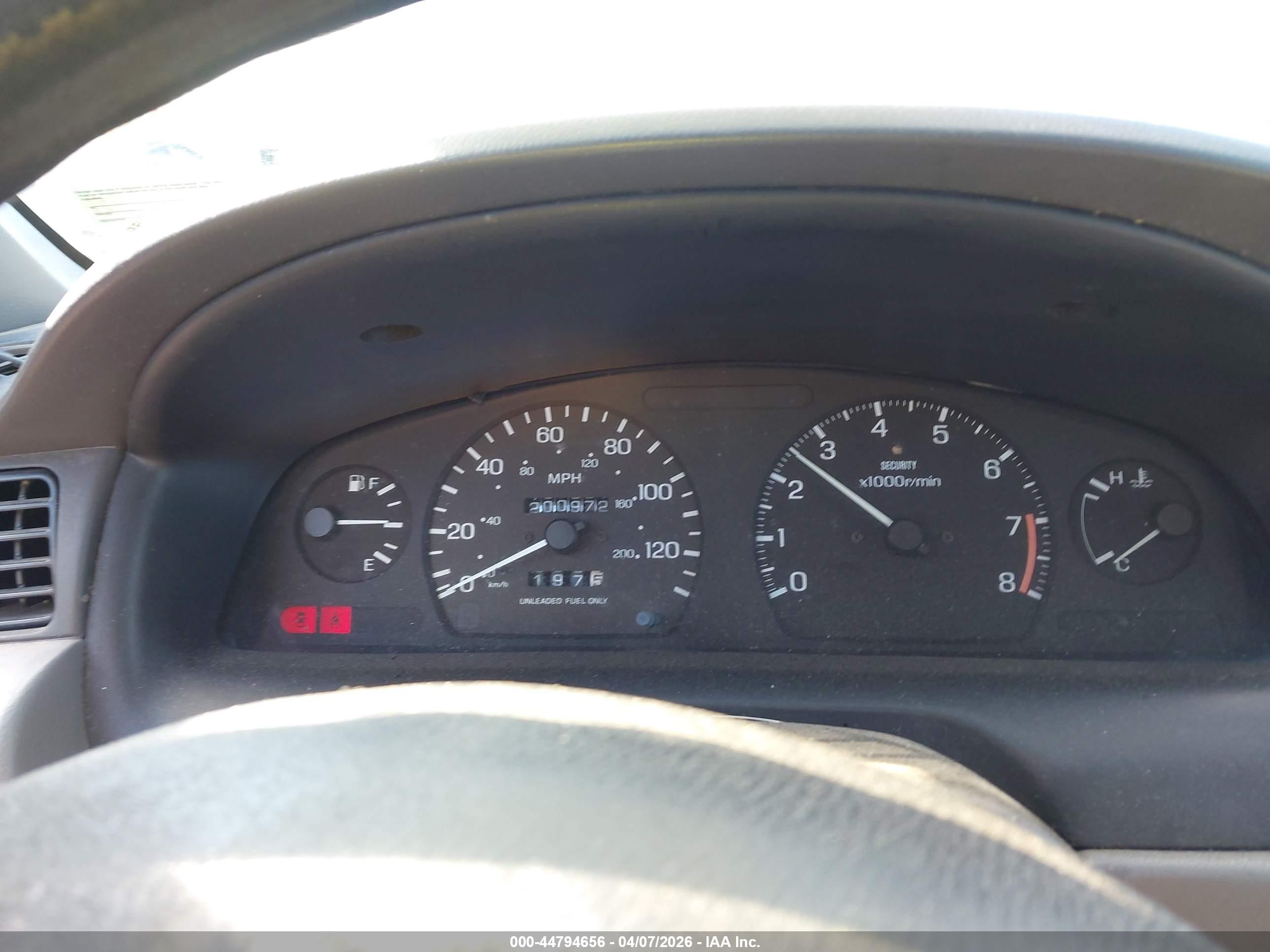 1995 Nissan Sentra Xe/gxe/gle Maroon vin: 1N4AB41D6SC779631