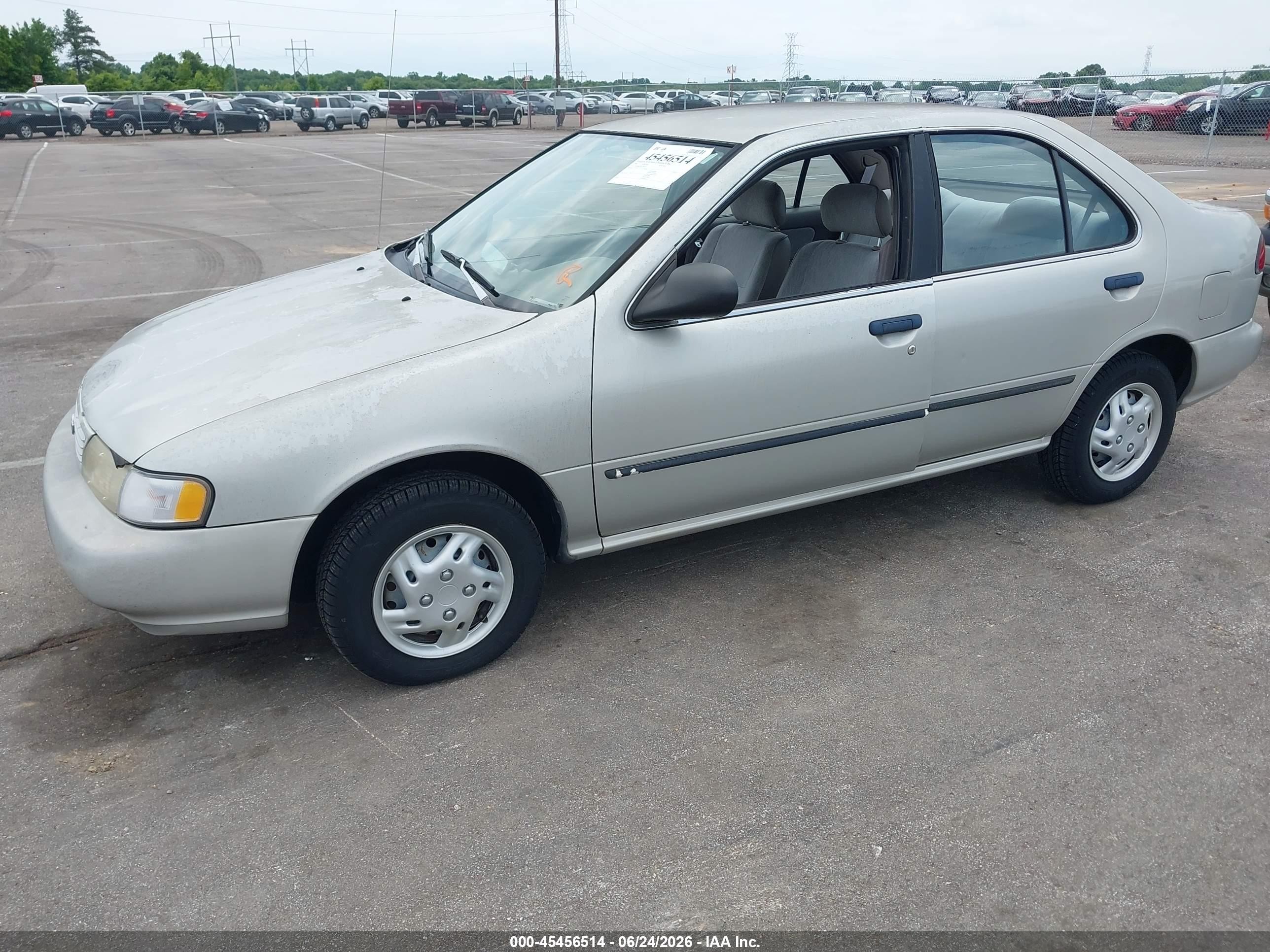 1996 Nissan Sentra E/xe/gxe/gle Tan vin: 1N4AB41D6TC787147