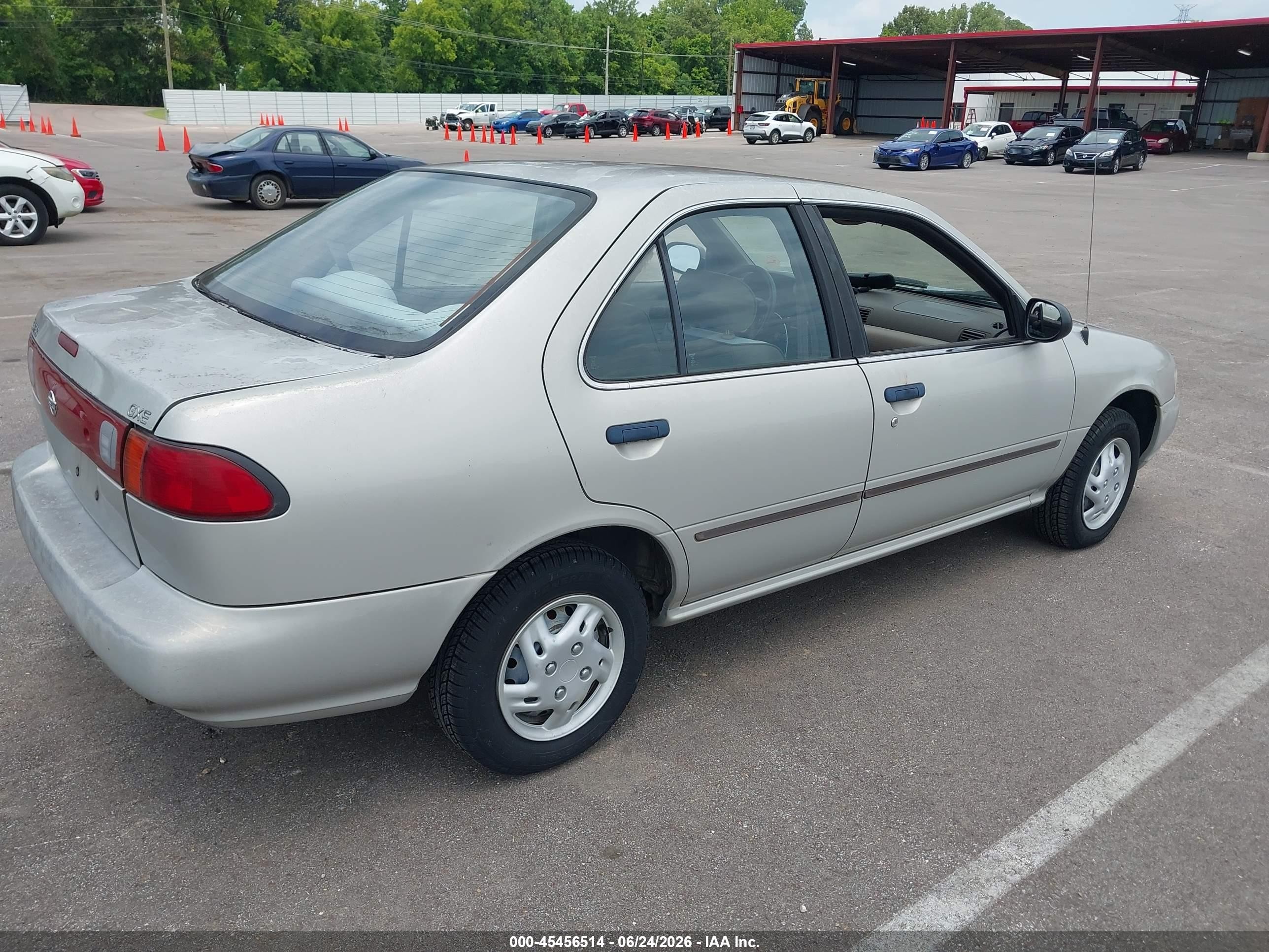 1996 Nissan Sentra E/xe/gxe/gle Tan vin: 1N4AB41D6TC787147