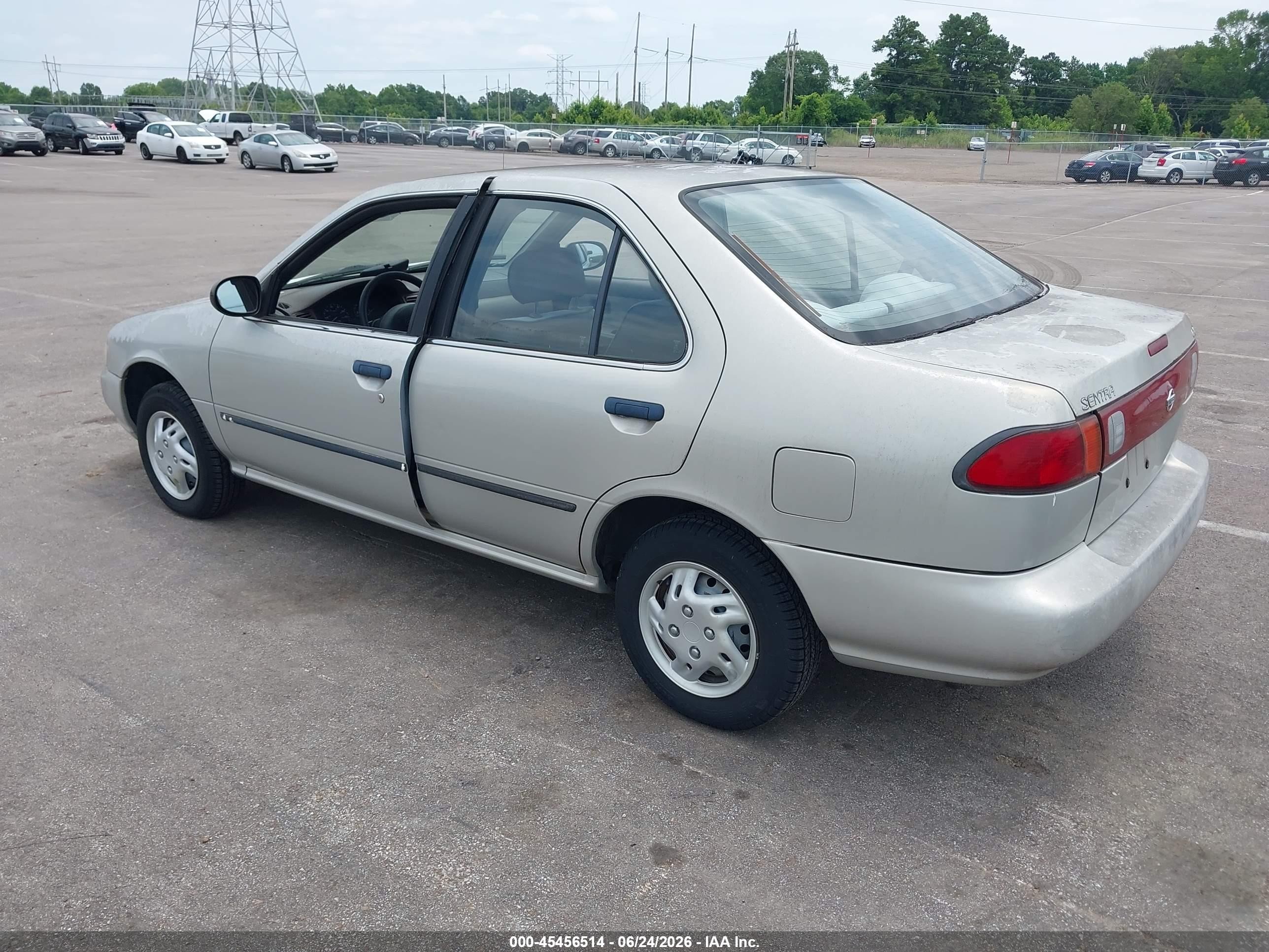 1996 Nissan Sentra E/xe/gxe/gle Tan vin: 1N4AB41D6TC787147