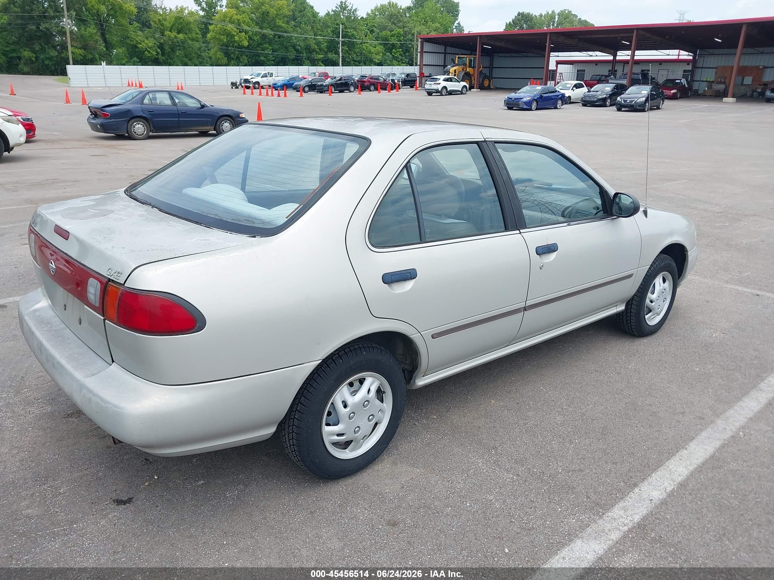 1996 Nissan Sentra E/xe/gxe/gle Tan vin: 1N4AB41D6TC787147
