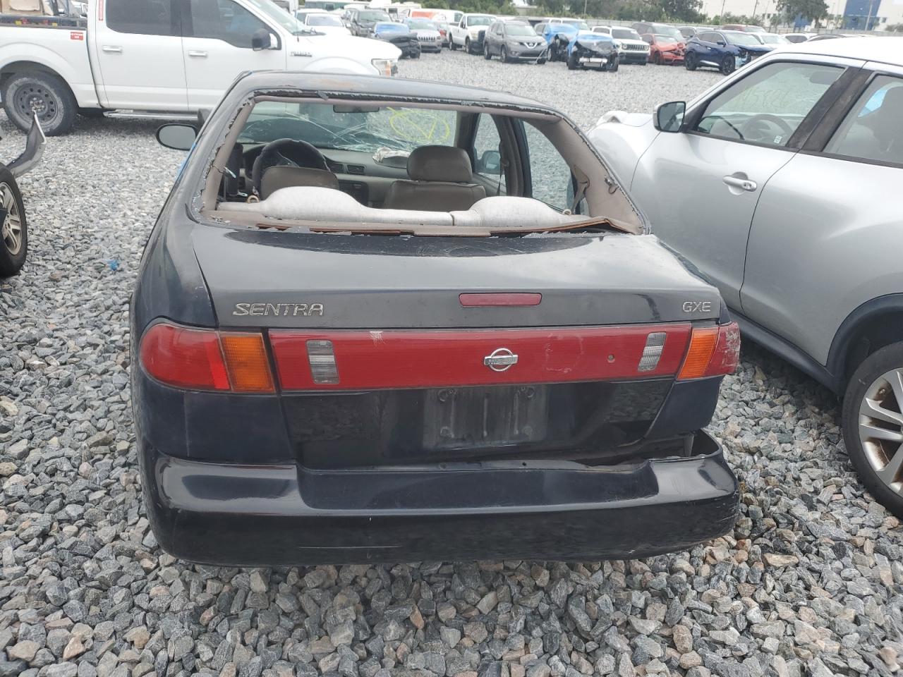 1995 Nissan Sentra Base Black vin: 1N4AB41D7SC728817