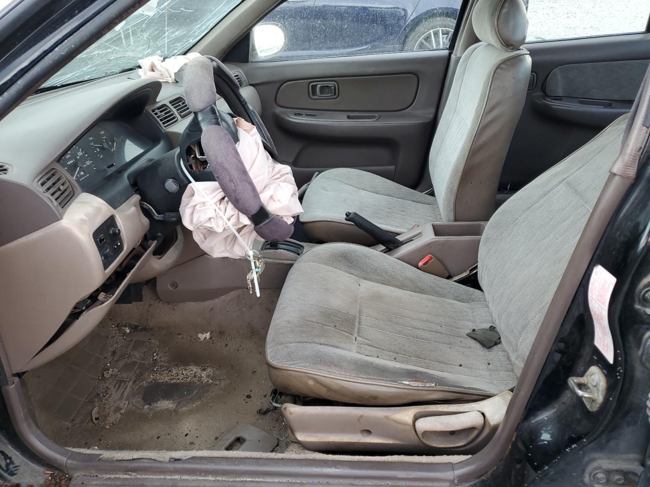 1995 Nissan Sentra Base Black vin: 1N4AB41D7SC728817