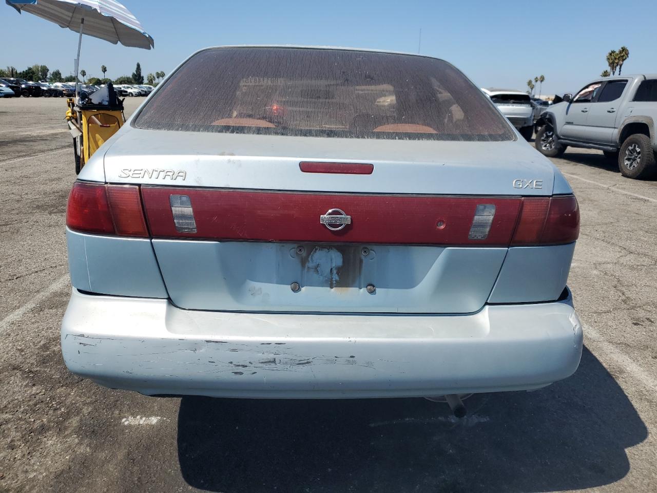 1995 Nissan Sentra Base Blue vin: 1N4AB41D7SC749134