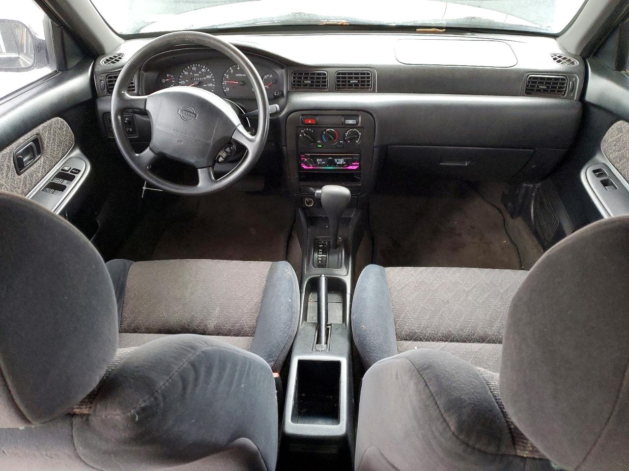 1999 Nissan Sentra Xe Black vin: 1N4AB41D7XC704203