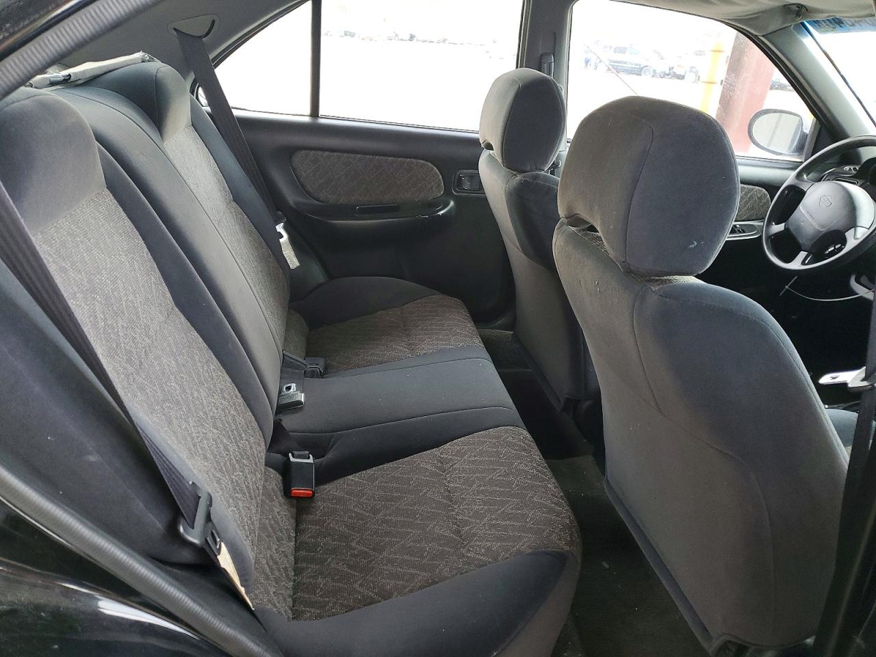1999 Nissan Sentra Xe Black vin: 1N4AB41D7XC704203