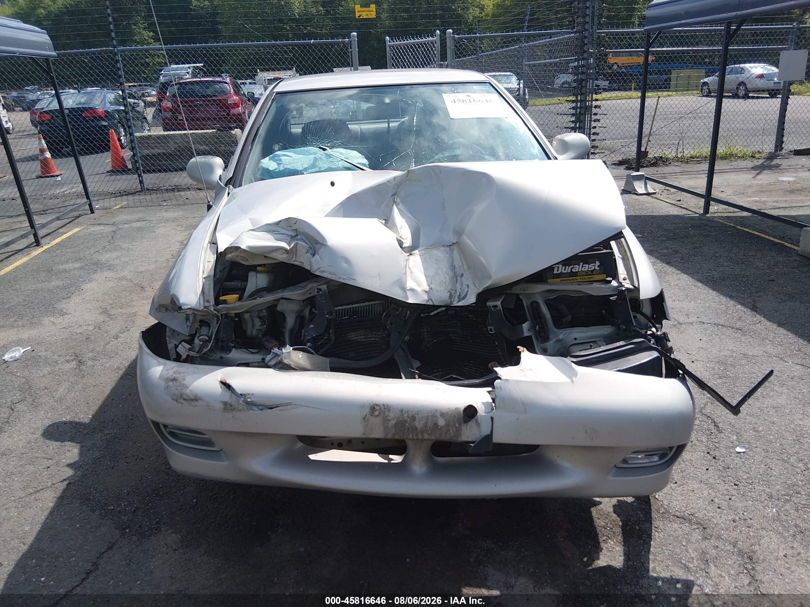 1999 Nissan Sentra Gxe/xe Silver vin: 1N4AB41D7XC709031