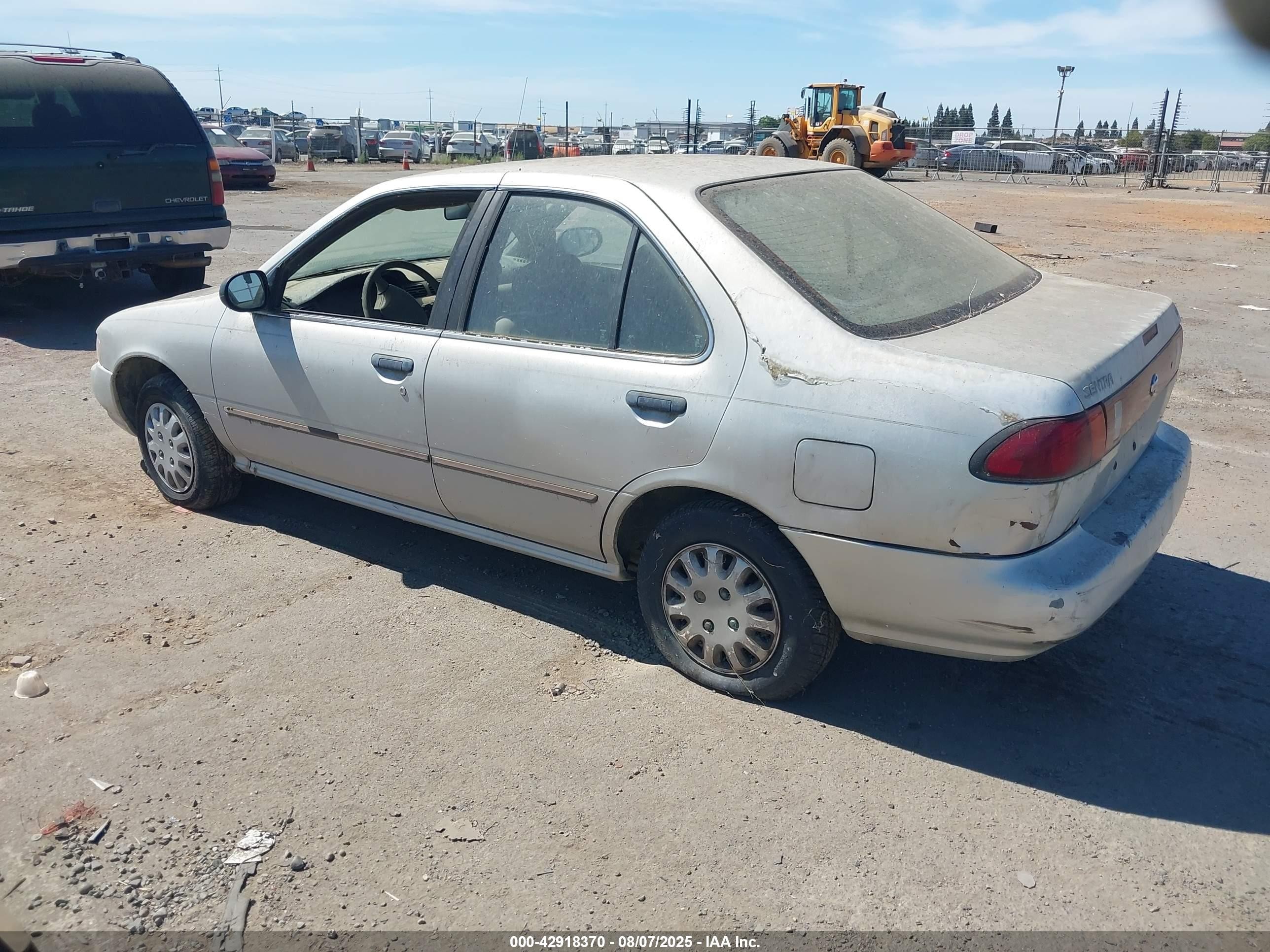 1995 Nissan Sentra Xe/gxe/gle Silver vin: 1N4AB41D8SC721715