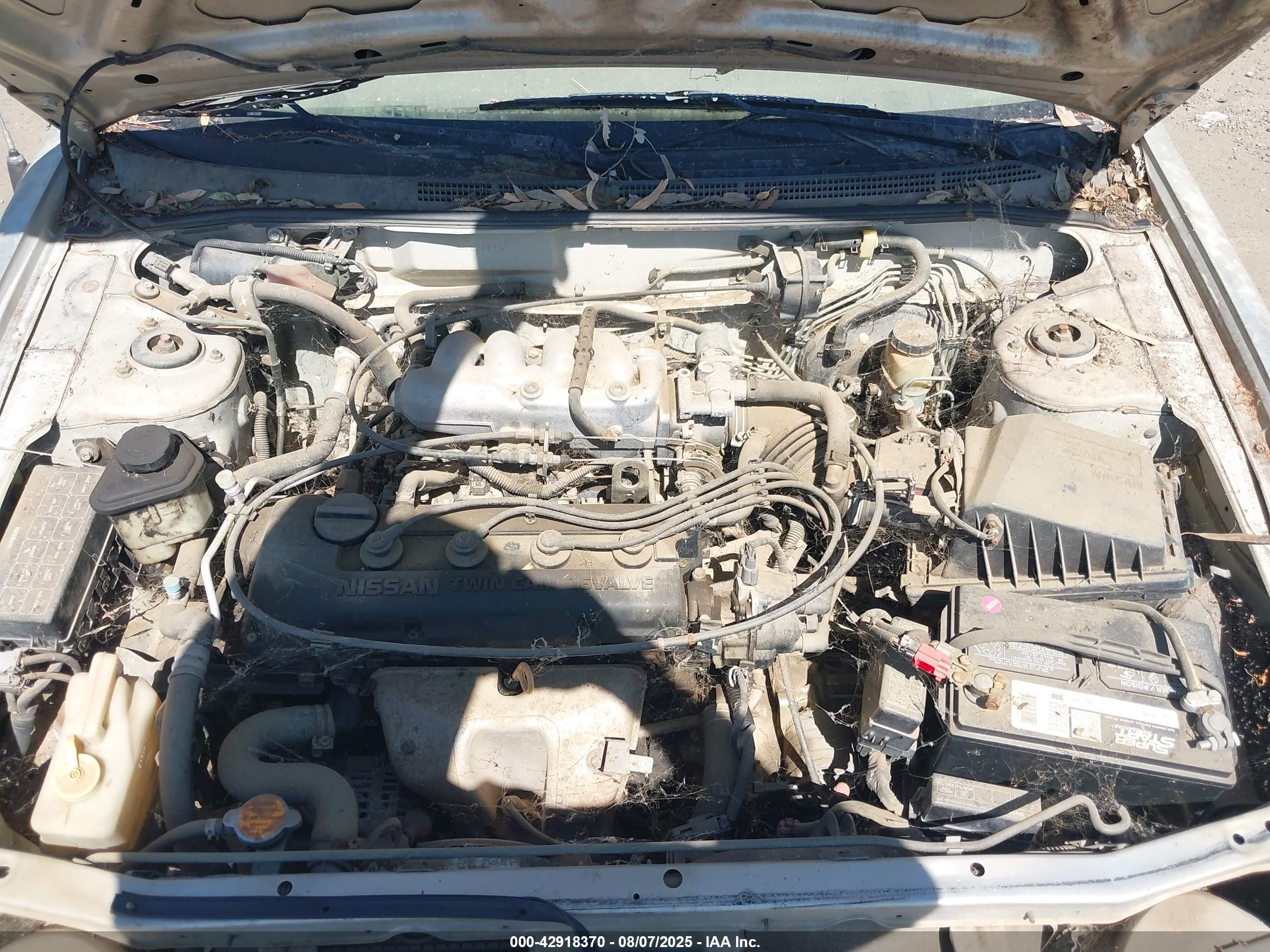 1995 Nissan Sentra Xe/gxe/gle Silver vin: 1N4AB41D8SC721715