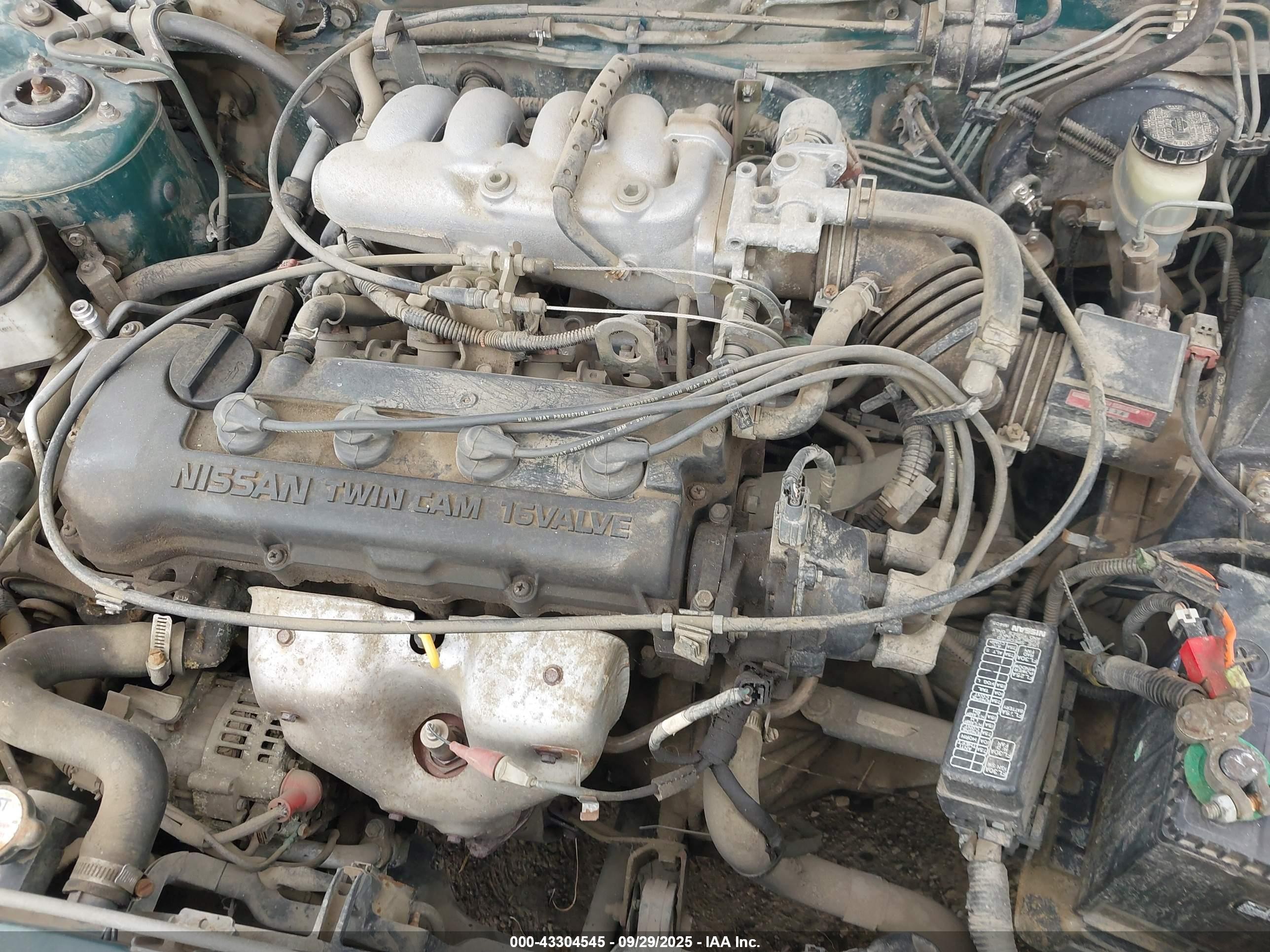 1996 Nissan Sentra E/xe/gxe/gle Зеленый vin: 1N4AB41D8TC709341
