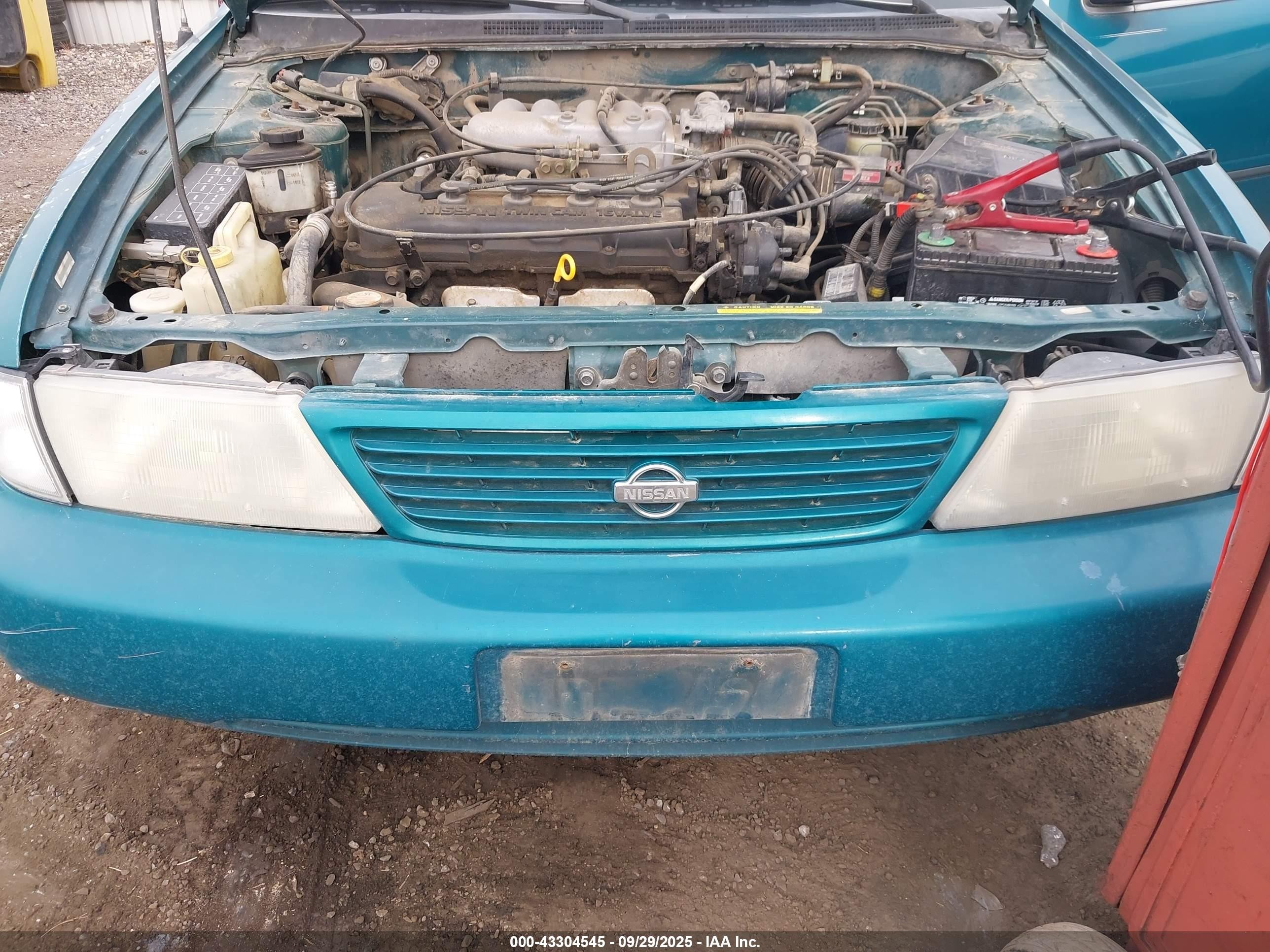 1996 Nissan Sentra E/xe/gxe/gle Зеленый vin: 1N4AB41D8TC709341