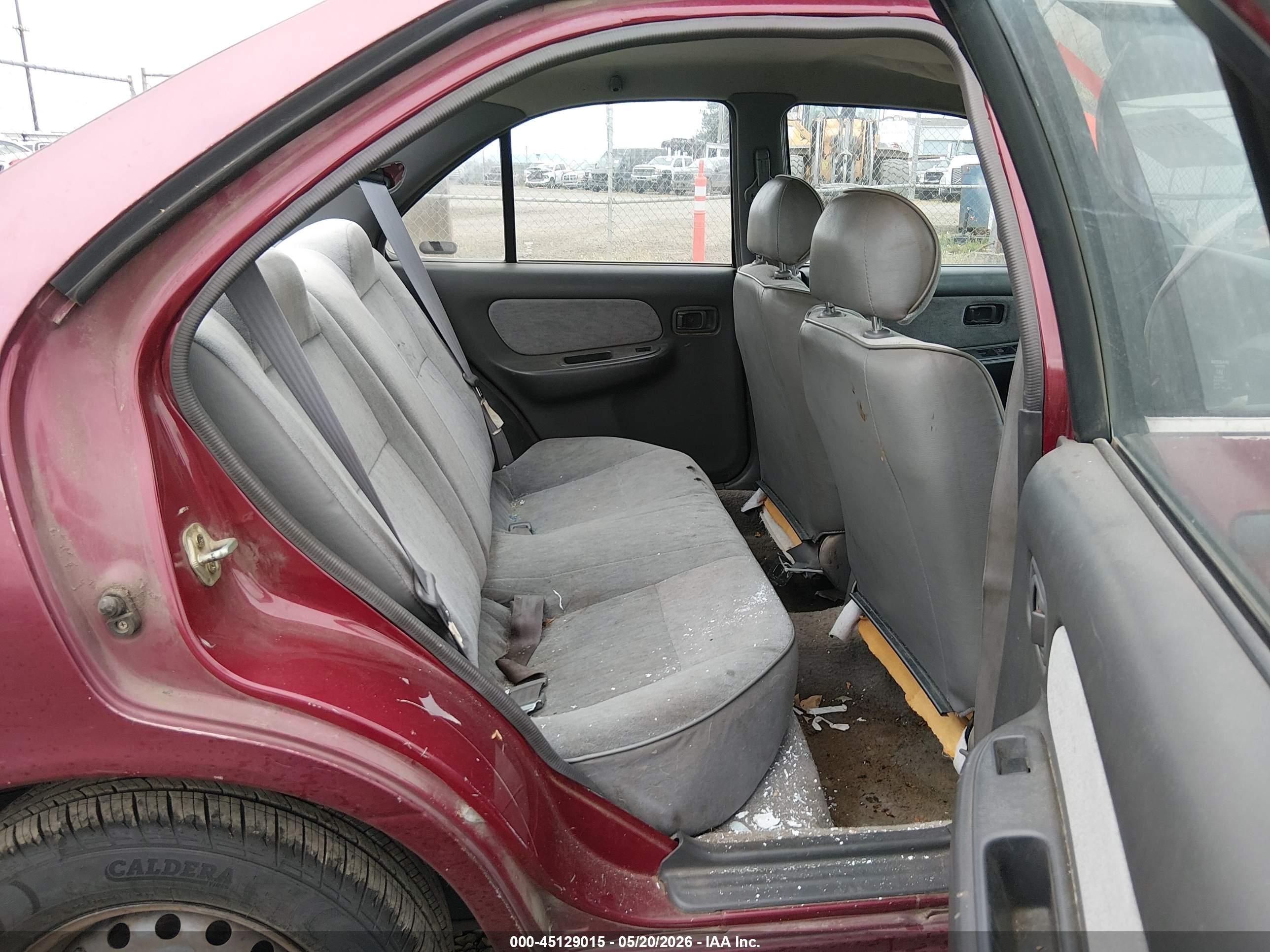 1996 Nissan Sentra E/xe/gxe/gle Red vin: 1N4AB41D8TC726771