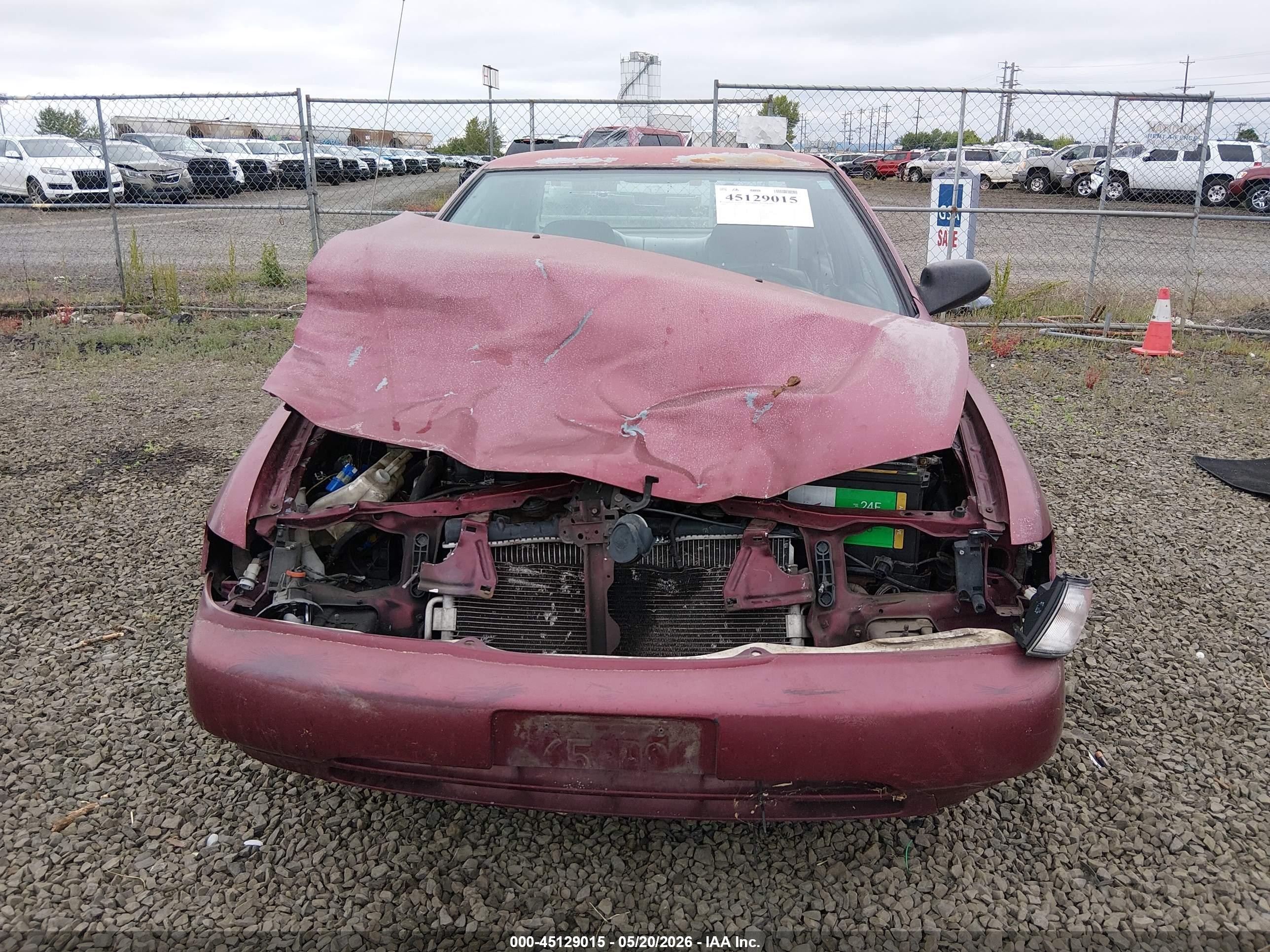 1996 Nissan Sentra E/xe/gxe/gle Red vin: 1N4AB41D8TC726771