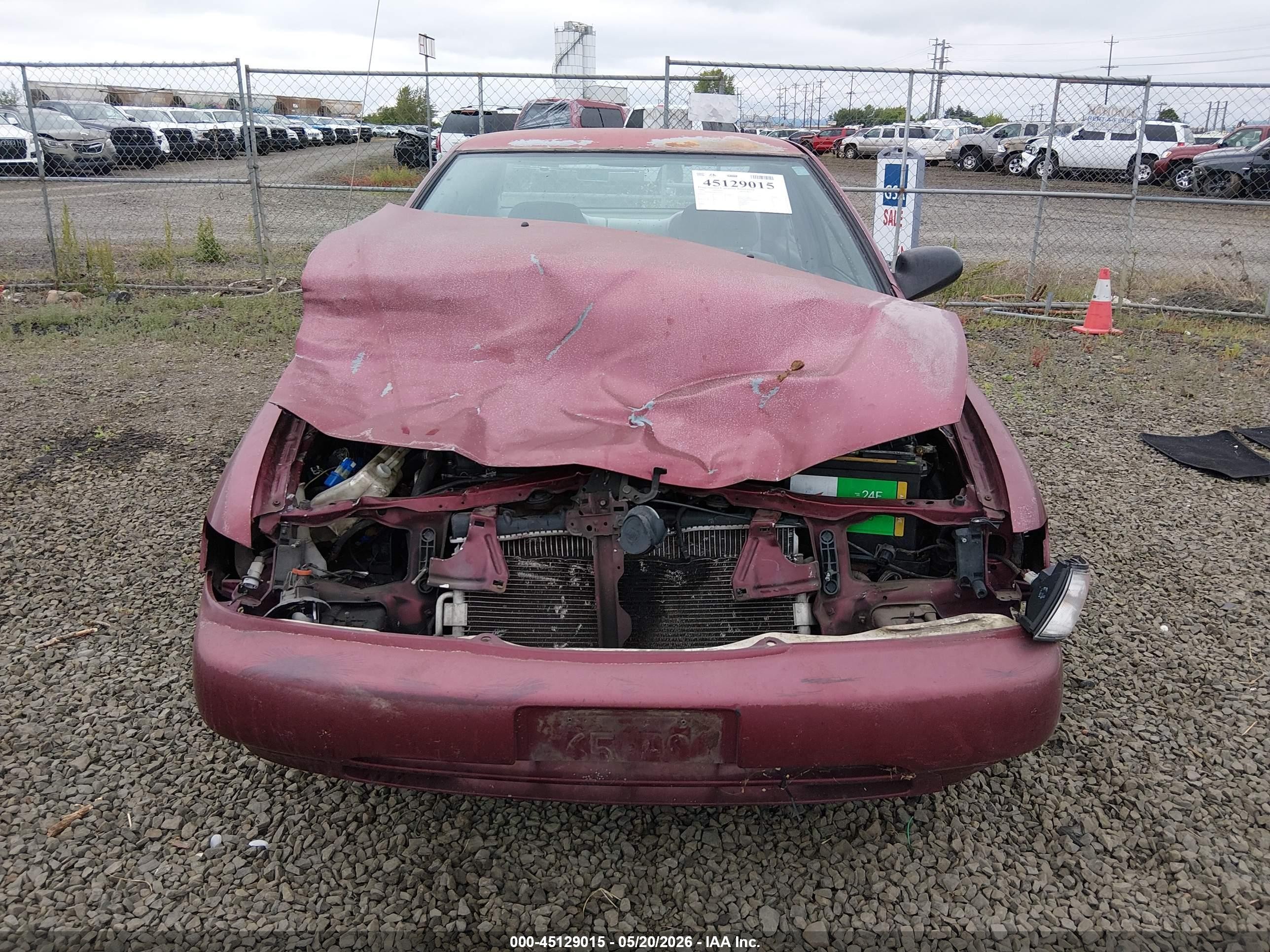 1996 Nissan Sentra E/xe/gxe/gle Red vin: 1N4AB41D8TC726771
