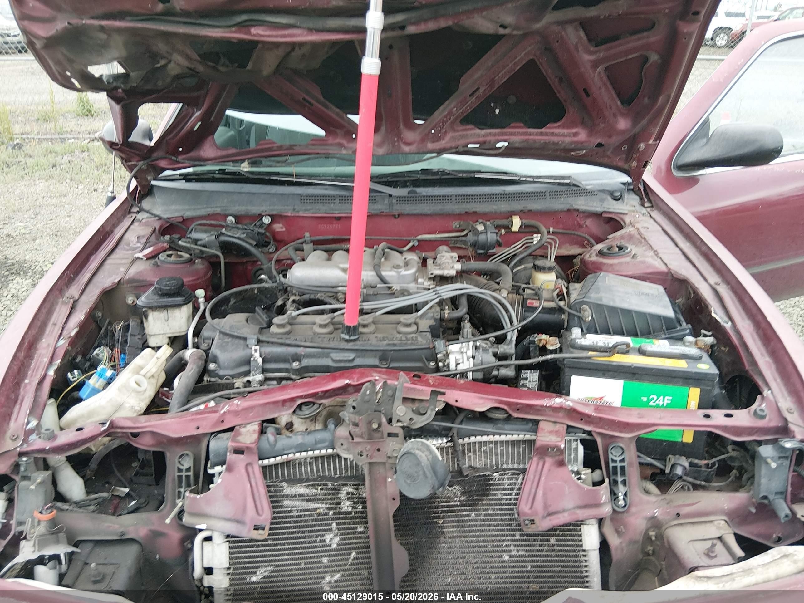1996 Nissan Sentra E/xe/gxe/gle Red vin: 1N4AB41D8TC726771