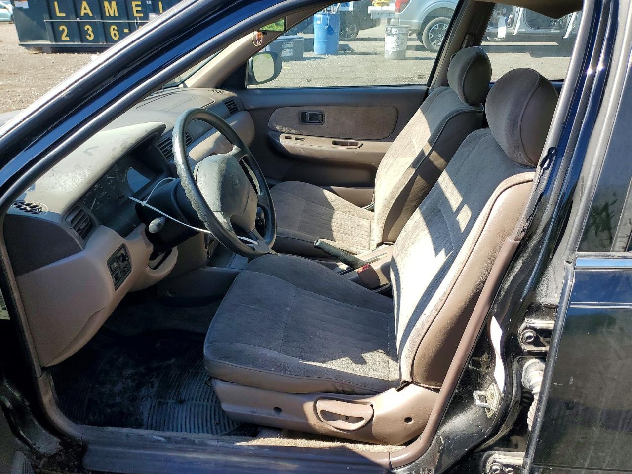 1996 Nissan Sentra Base Черный vin: 1N4AB41D8TC800092