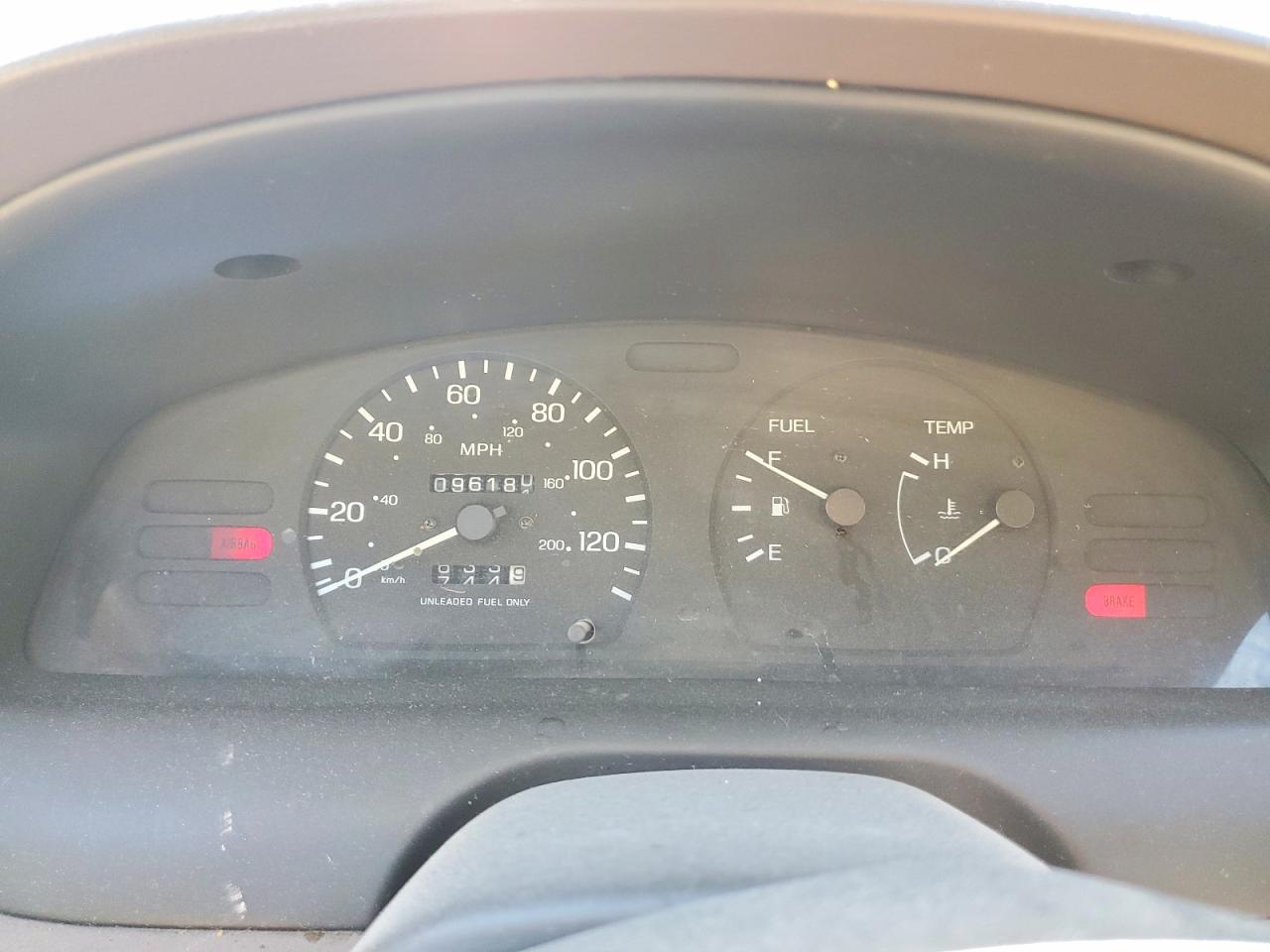 1996 Nissan Sentra Base Черный vin: 1N4AB41D8TC800092