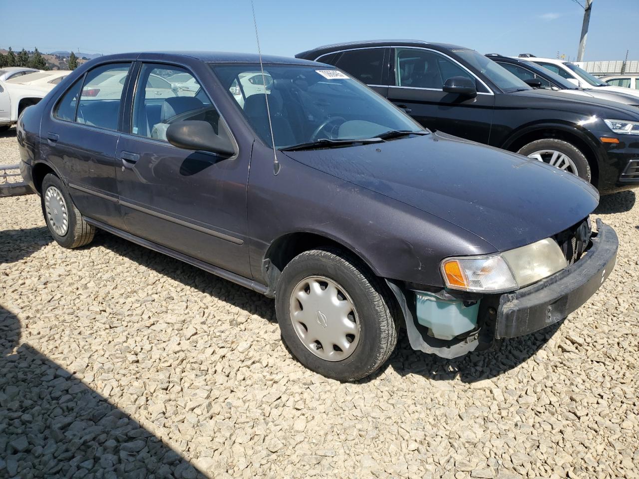 1997 Nissan Sentra Base Gray vin: 1N4AB41D8VC736722