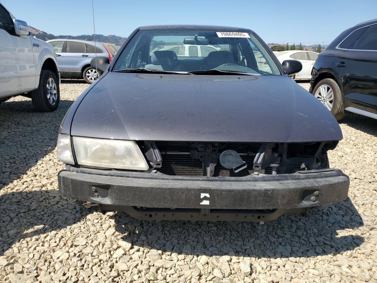 1997 Nissan Sentra Base Gray vin: 1N4AB41D8VC736722