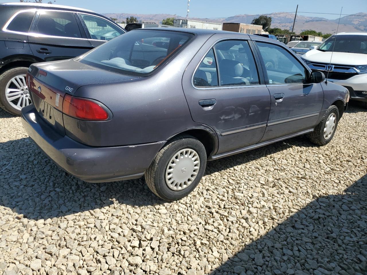 1997 Nissan Sentra Base Gray vin: 1N4AB41D8VC736722