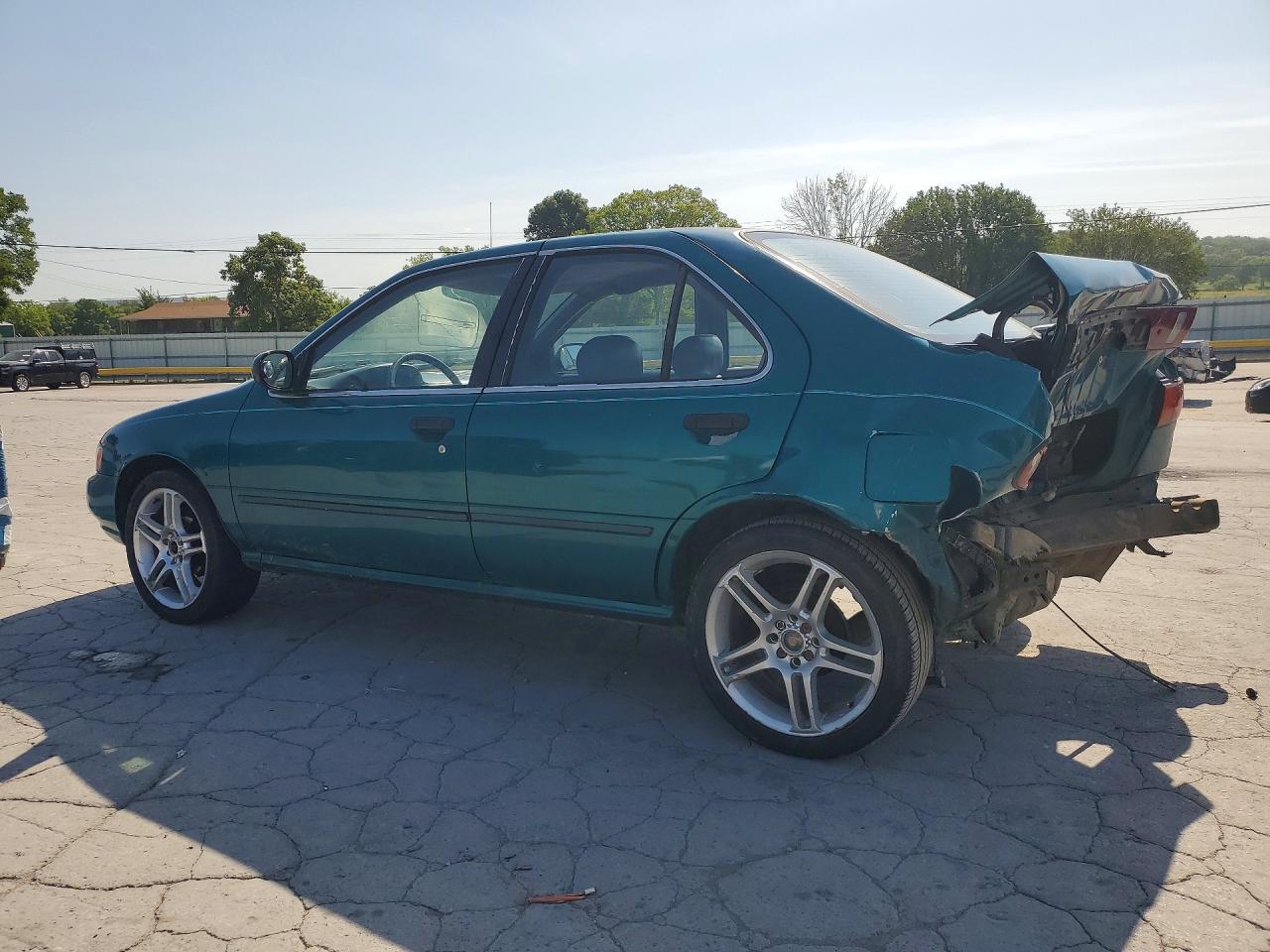1997 Nissan Sentra Base/xe/gxe/gle Green vin: 1N4AB41D8VC790781
