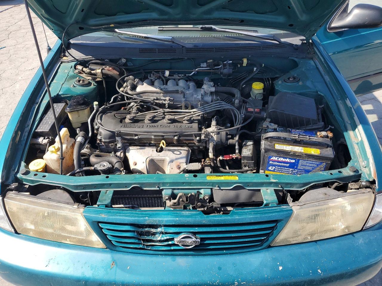 1997 Nissan Sentra Base/xe/gxe/gle Green vin: 1N4AB41D8VC790781