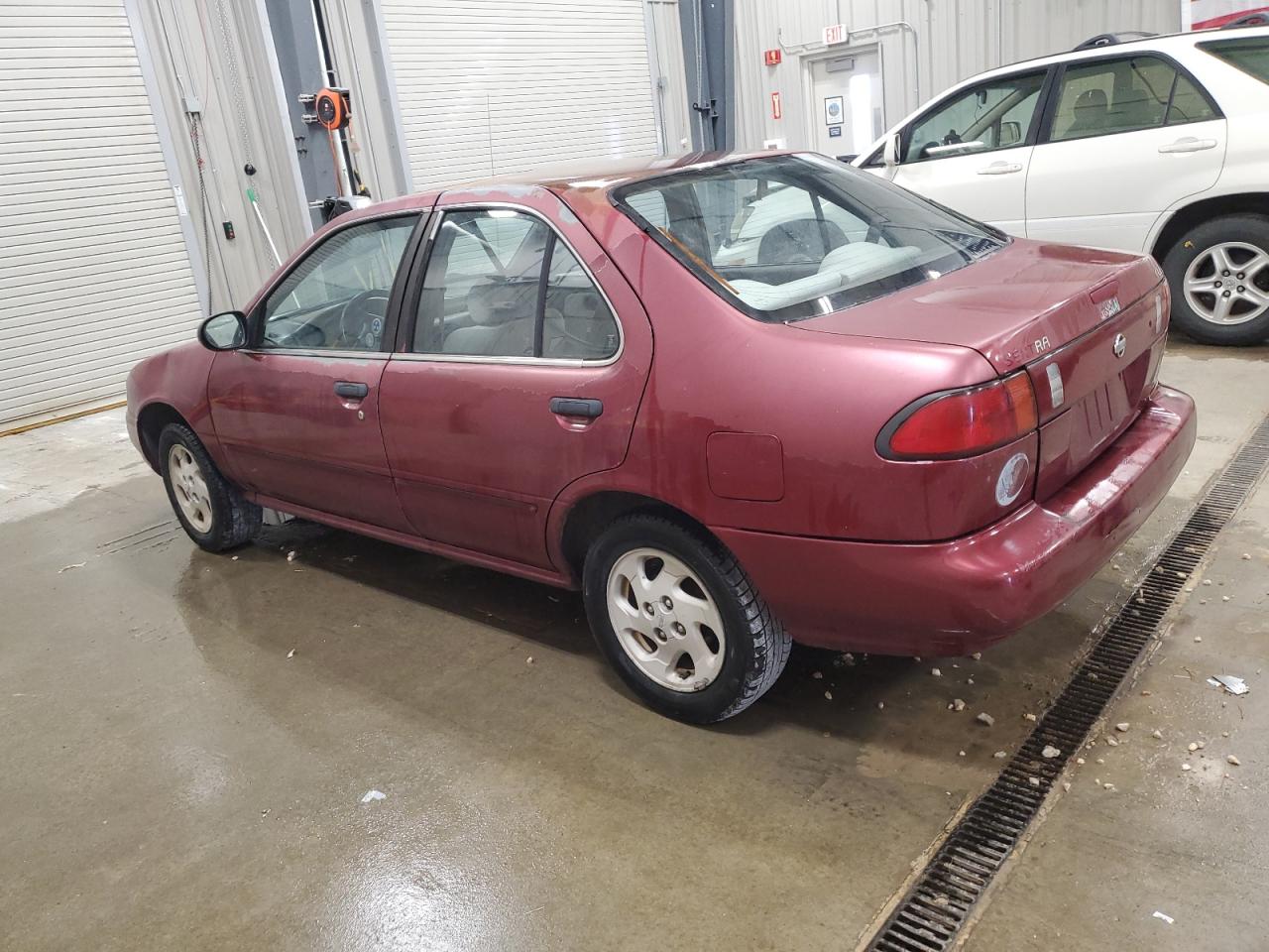 1995 Nissan Sentra Base Red vin: 1N4AB41D9SC729919