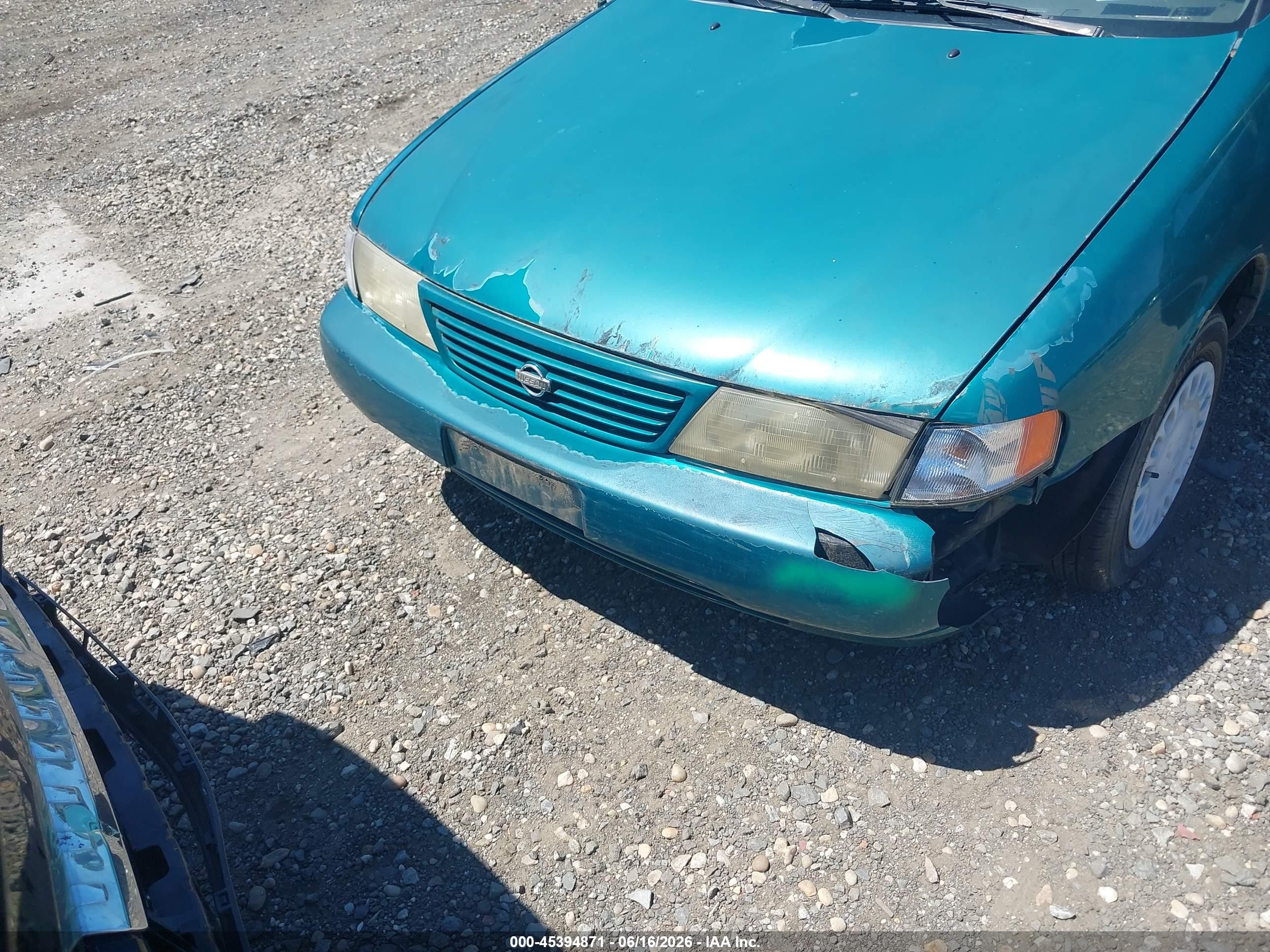 1996 Nissan Sentra E/xe/gxe/gle Зеленый vin: 1N4AB41DXTC717599