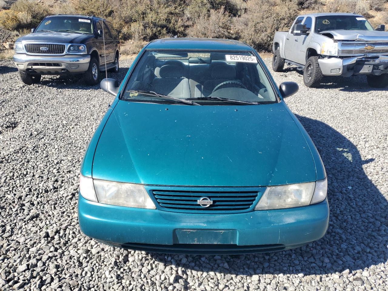 1996 Nissan Sentra E Green vin: 1N4AB41DXTC753292
