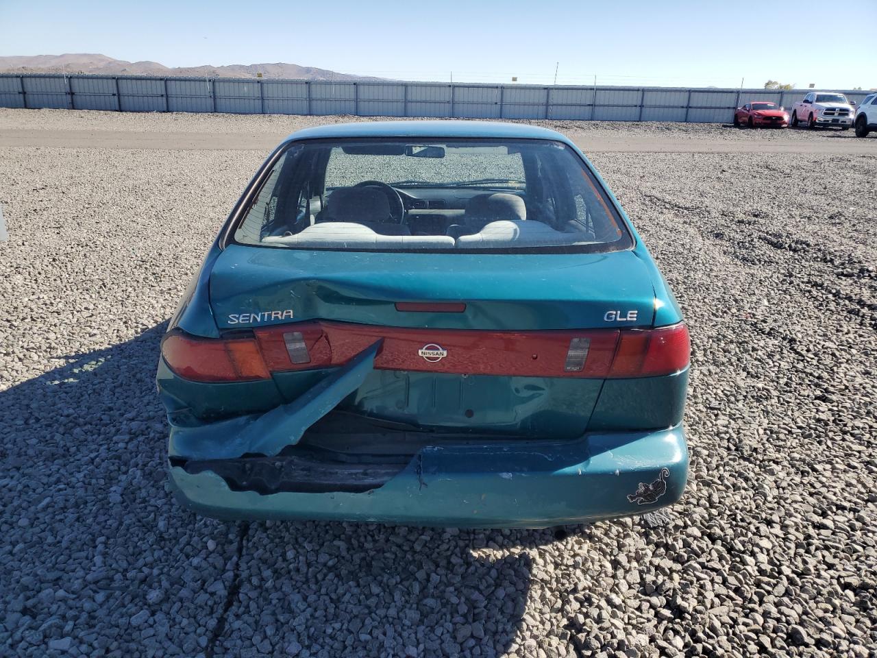 1996 Nissan Sentra E Green vin: 1N4AB41DXTC753292