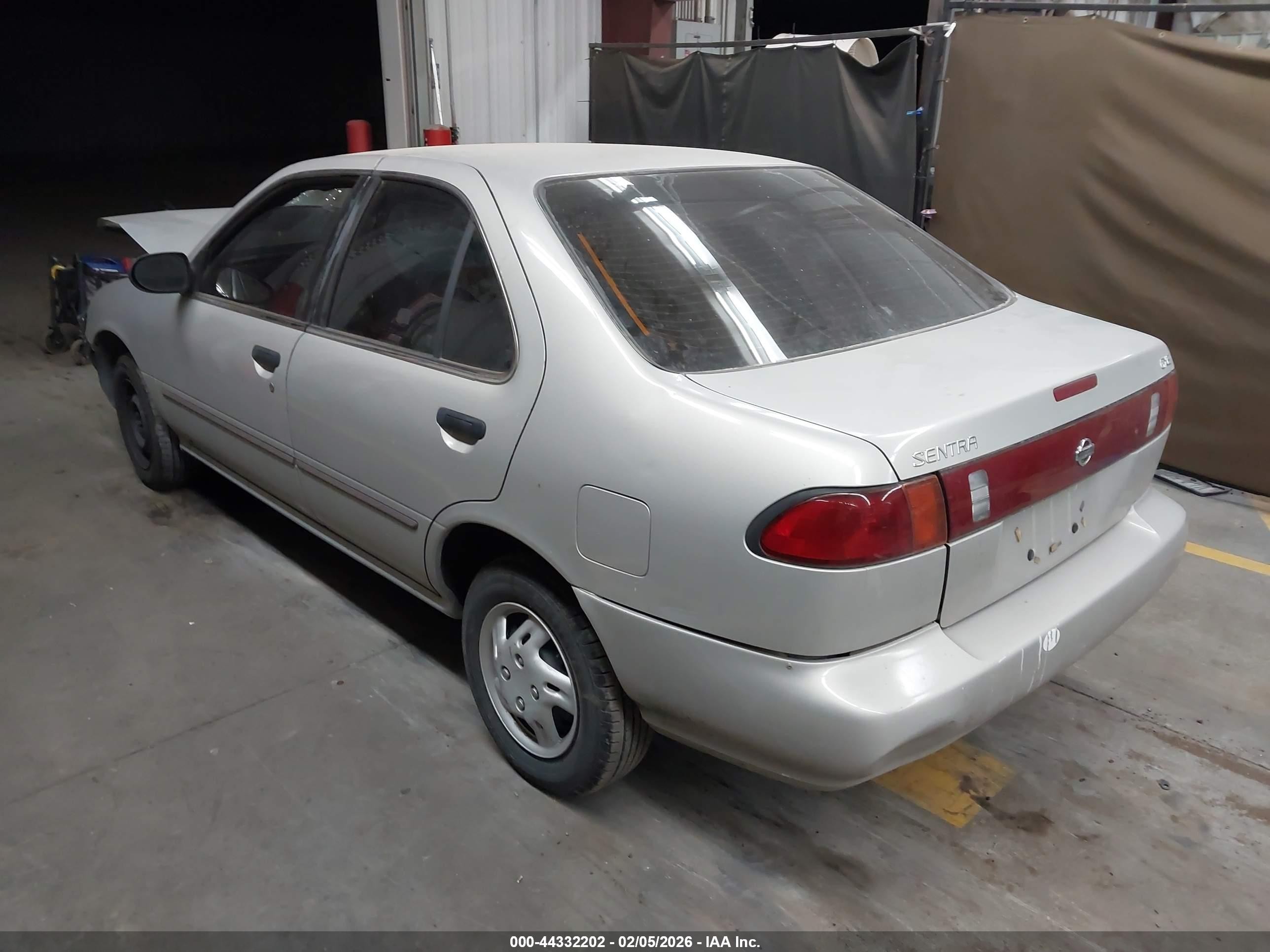 1997 Nissan Sentra Gle/gxe/xe Gray vin: 1N4AB41DXVC757264