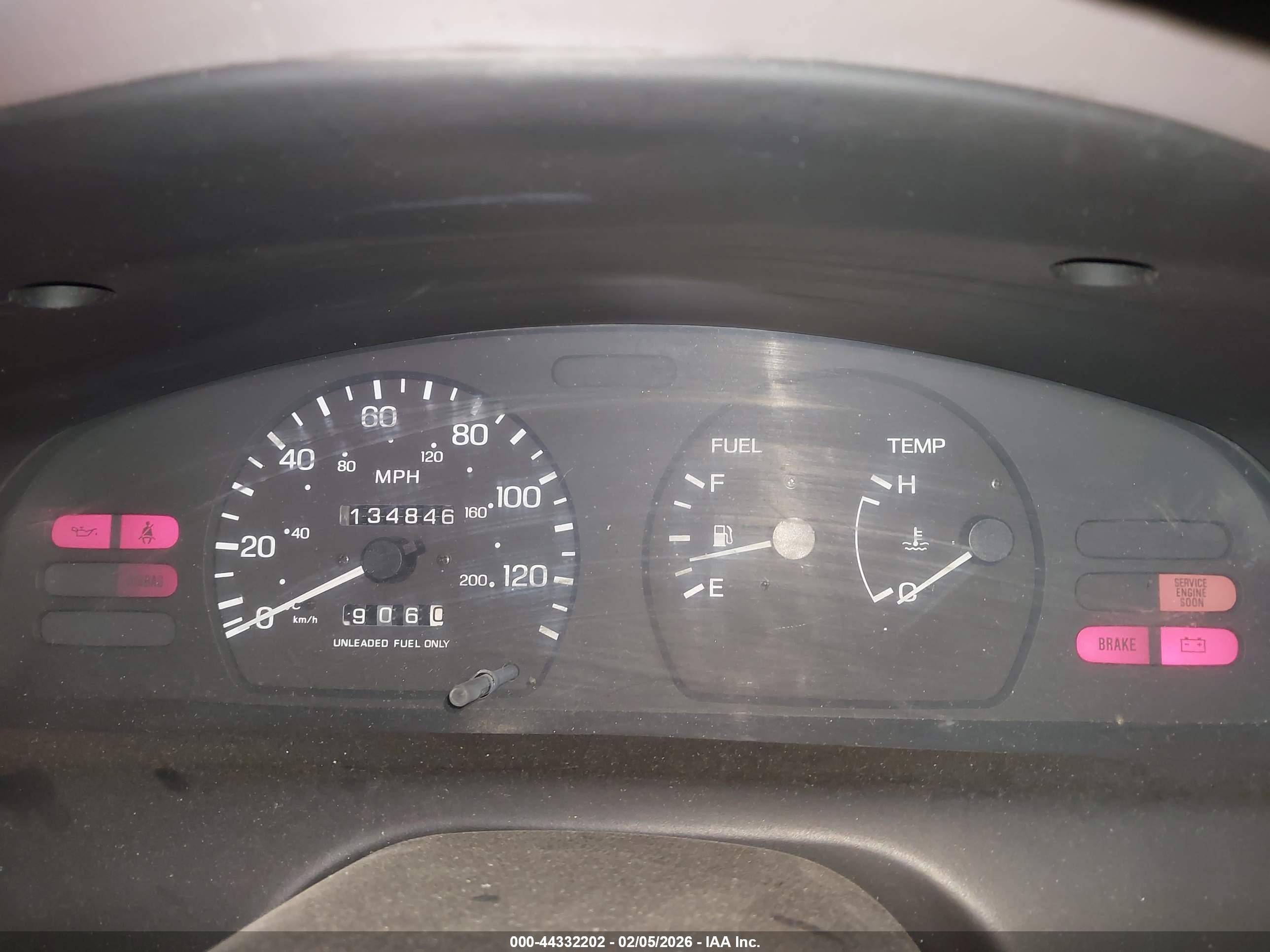 1997 Nissan Sentra Gle/gxe/xe Gray vin: 1N4AB41DXVC757264