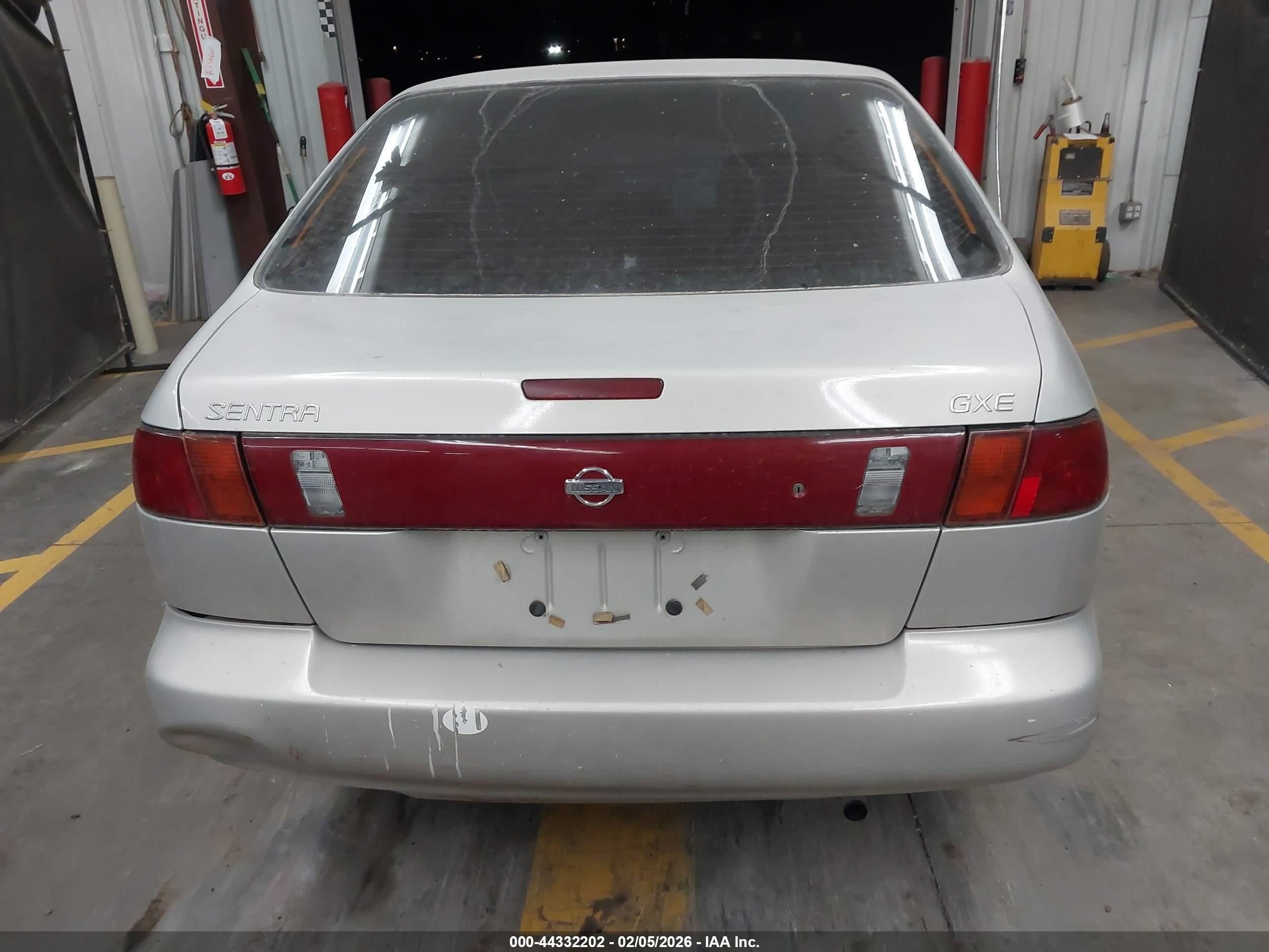 1997 Nissan Sentra Gle/gxe/xe Gray vin: 1N4AB41DXVC757264