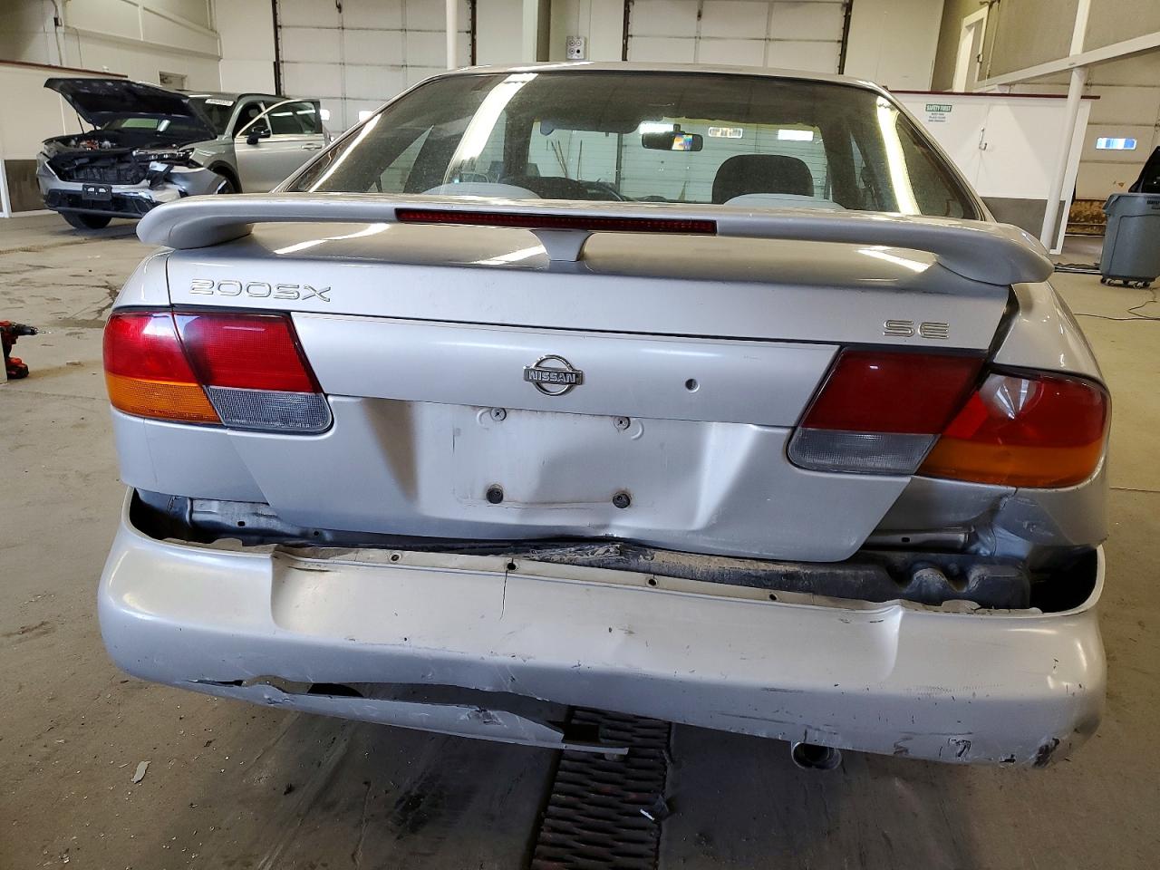 1996 Nissan 200sx Base Silver vin: 1N4AB42D0TC501968