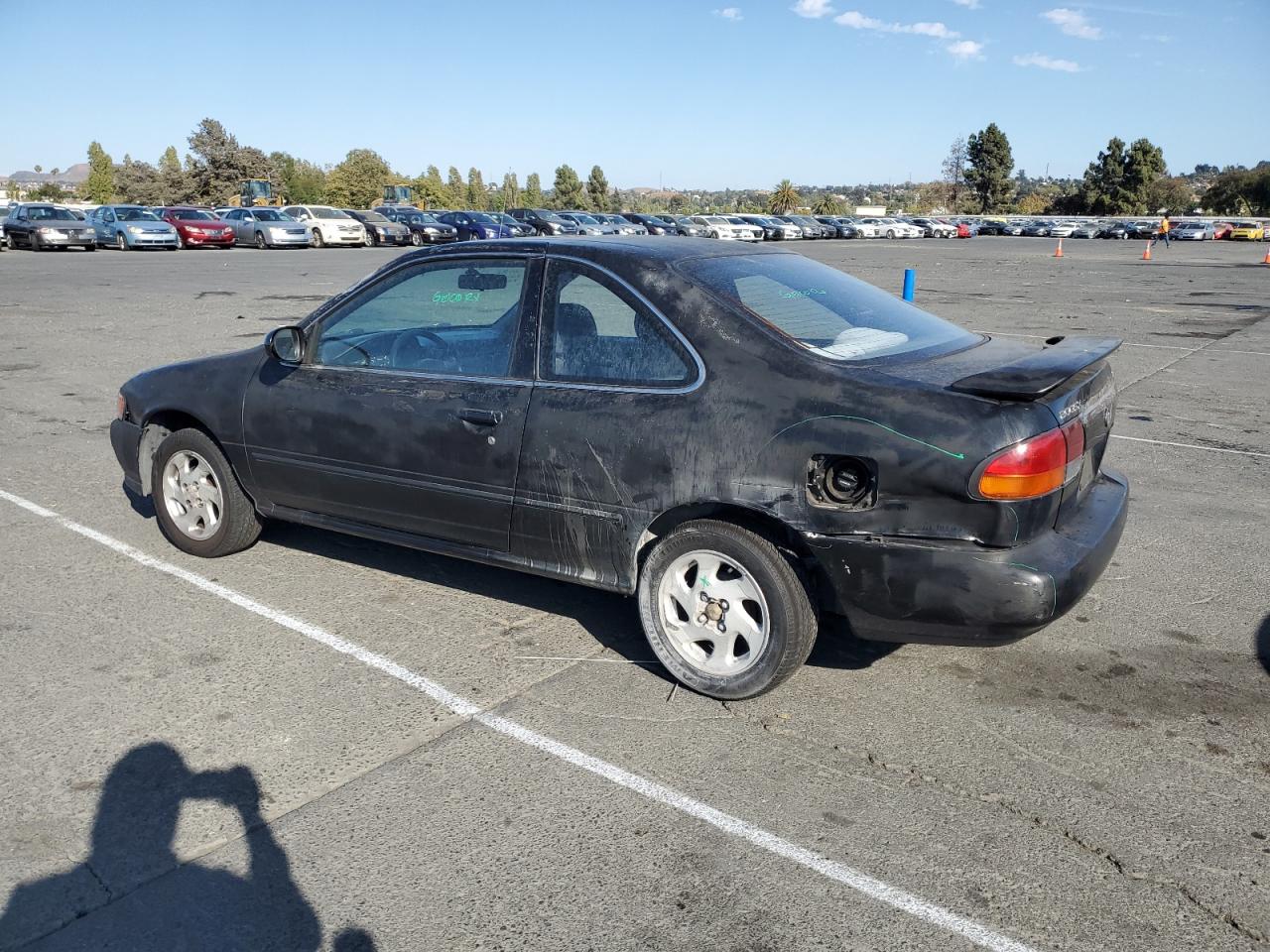 1997 Nissan 200sx Base Black vin: 1N4AB42D0VC513511