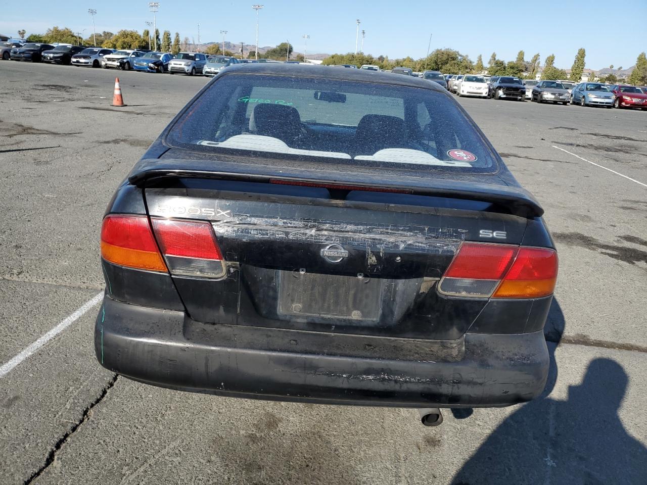 1997 Nissan 200sx Base Black vin: 1N4AB42D0VC513511