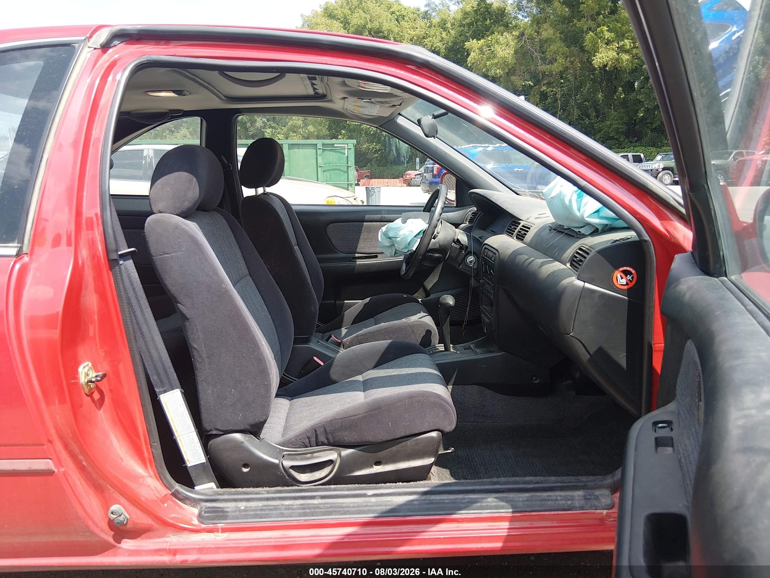 1996 Nissan 200sx Se Red vin: 1N4AB42D1TC521808