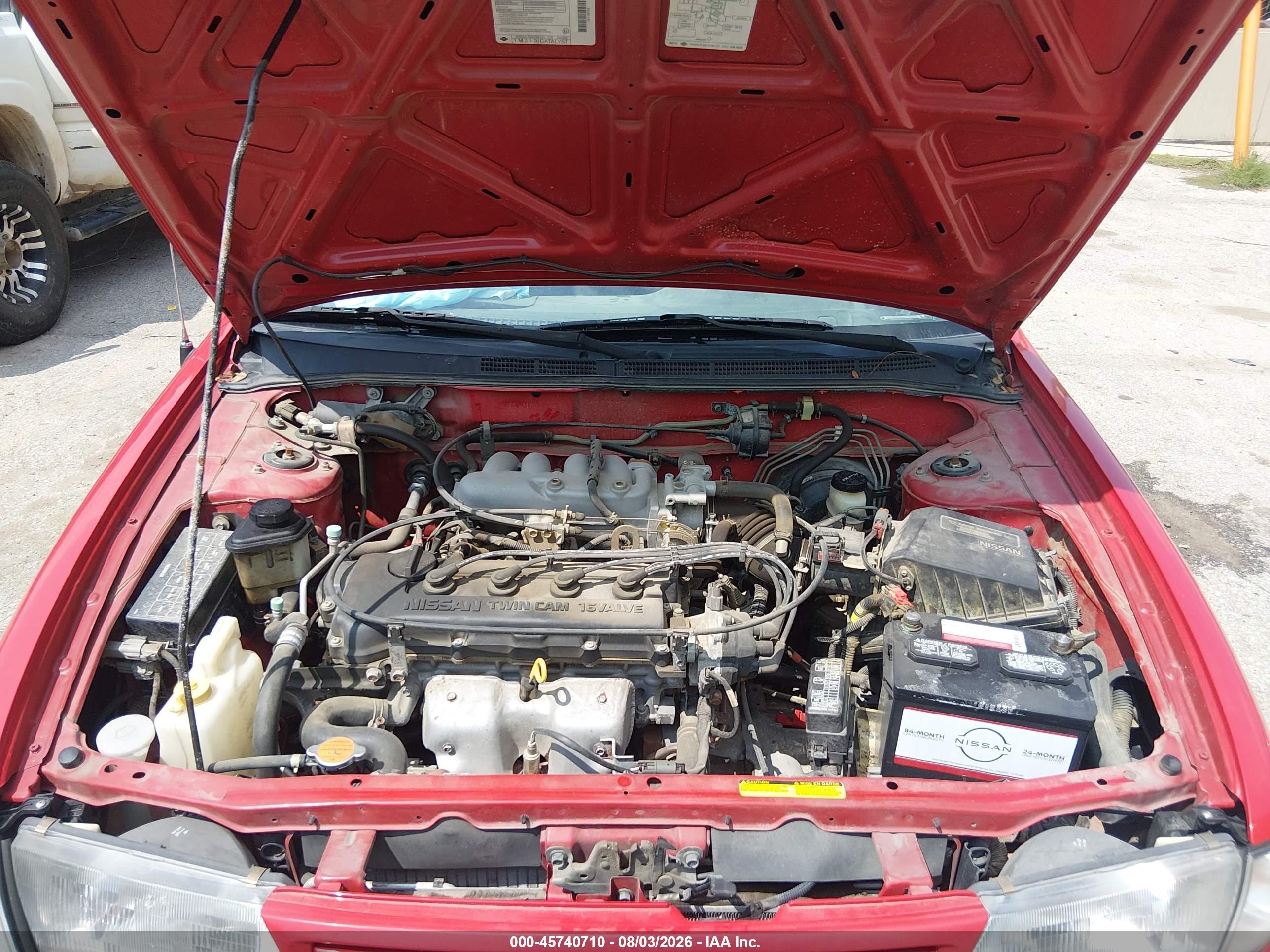 1996 Nissan 200sx Se Red vin: 1N4AB42D1TC521808